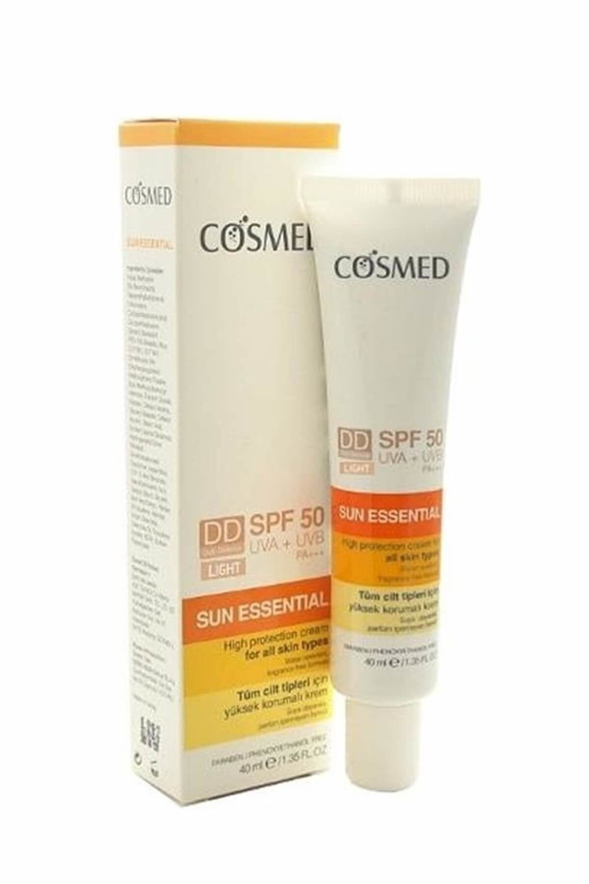 COSMED Tüm Ciltler için Koruma Dd Light Spf 50 40 ml 8699292991589