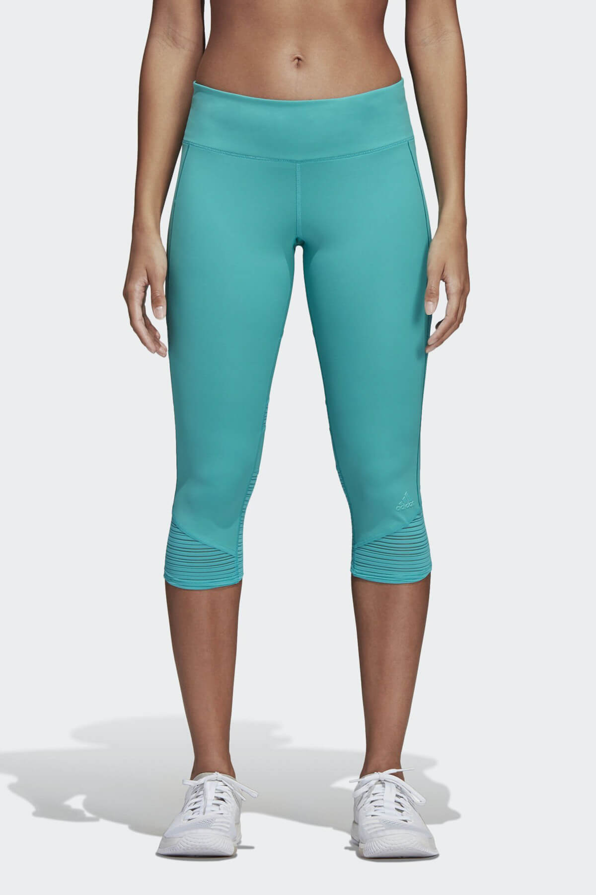 adidas HOW WE DO 3/4 W Turkuaz Kadın Tayt 101117520