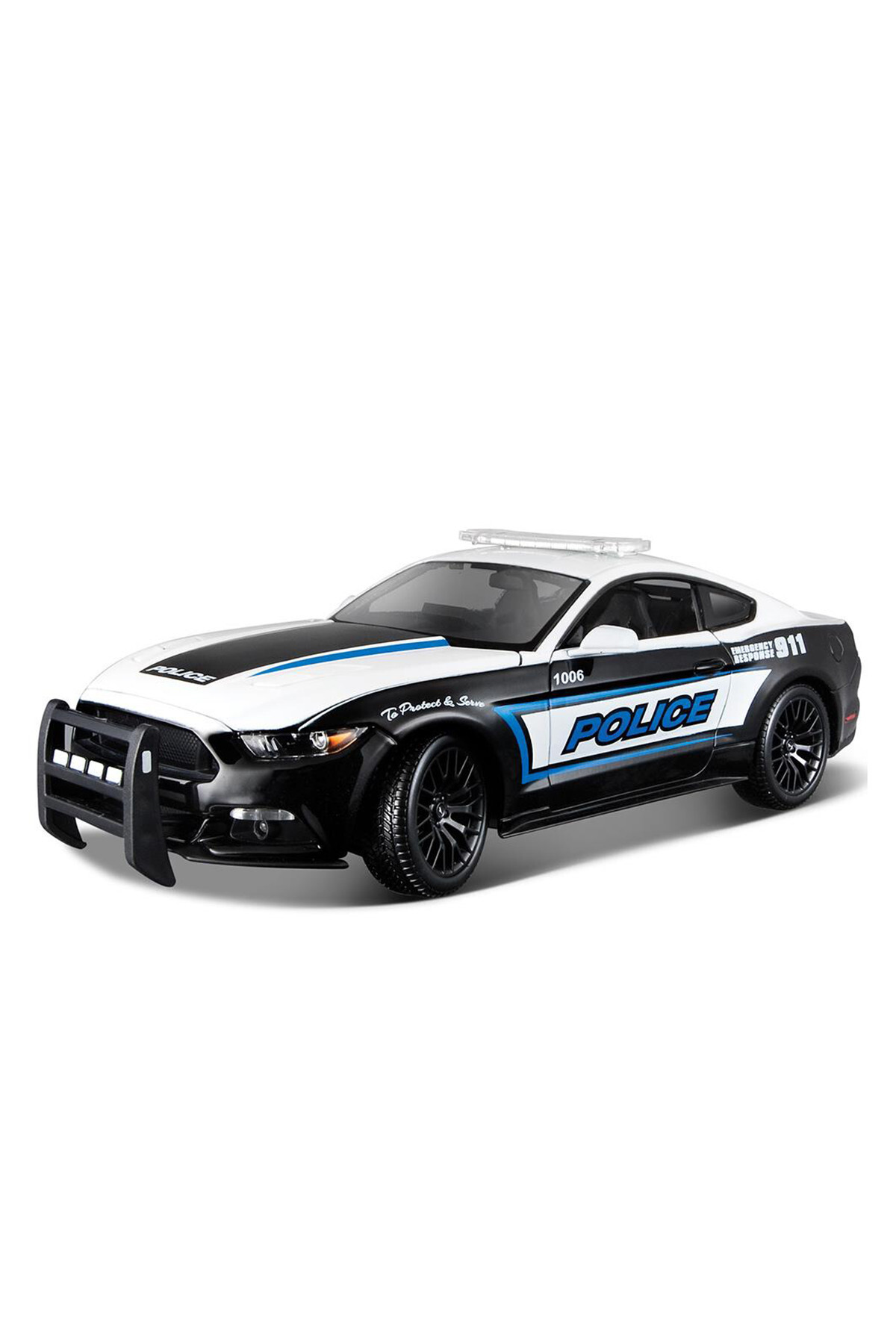 Maisto 2015 Ford Mustang Gt Police 1:18 Model Araba /