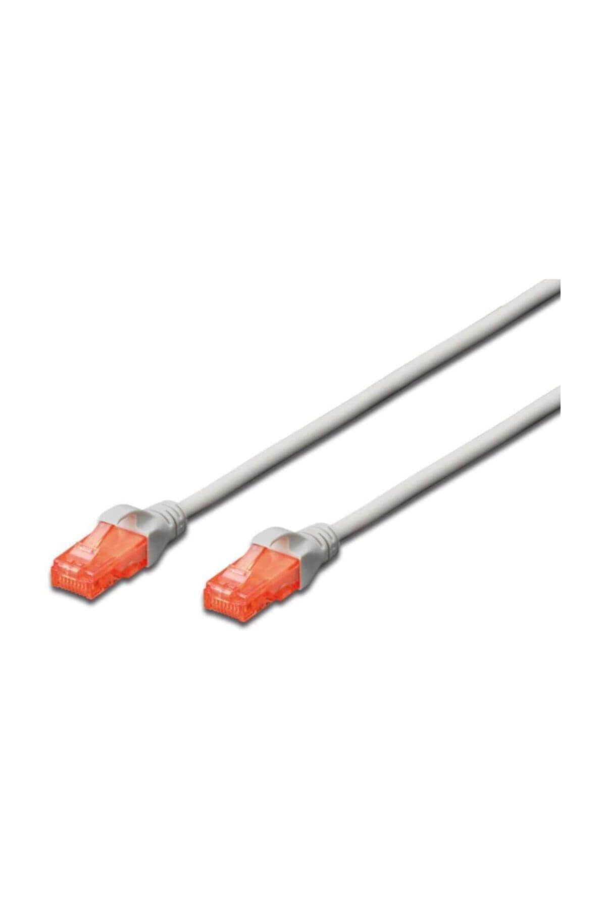 Assmann Digitus Patch Kablo, U-UTP, CAT. 6, 20 metre, AWG 26/7, Cu, LSZH, gri renk
