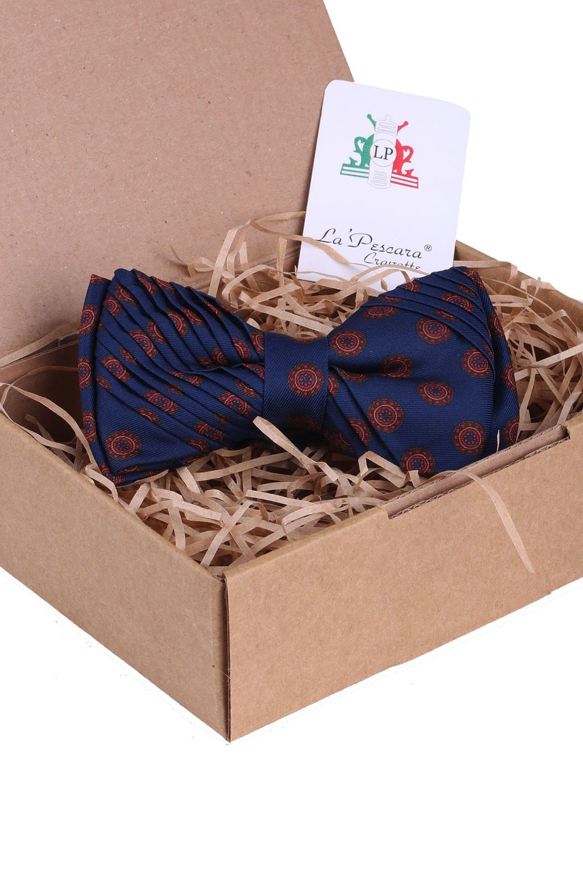 La Pescara Lacivert Motif Desen Pilise Papyon CRB58