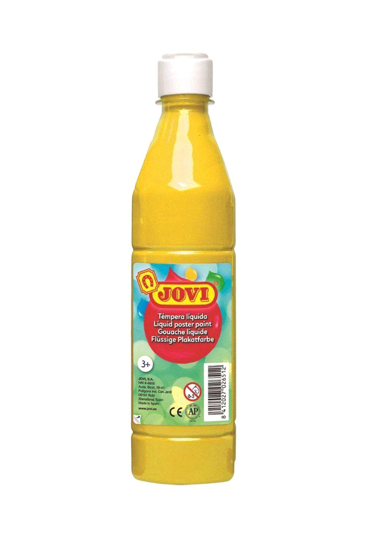 Jovi Sarı Guaj Boya 500Ml (Hazır Sulandırılmış) /