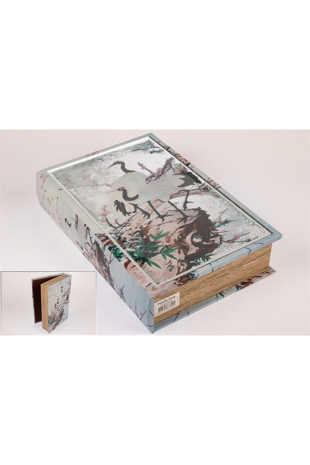 Mikasa Moor Leylek Kitap Şek Aynalı Kutu  33X22Cm