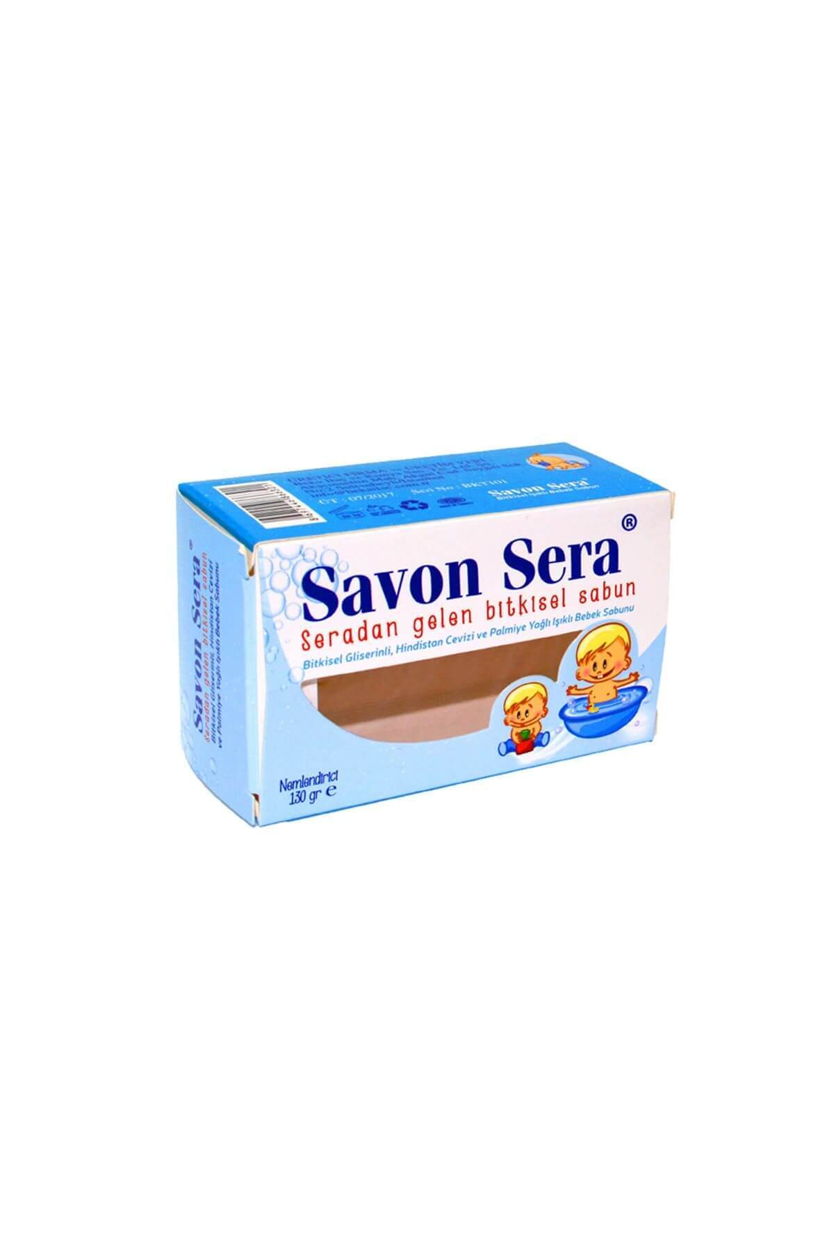 Savon Sera Bitkisel Işıklı Bebek Sabunu 130 Gr Mavi