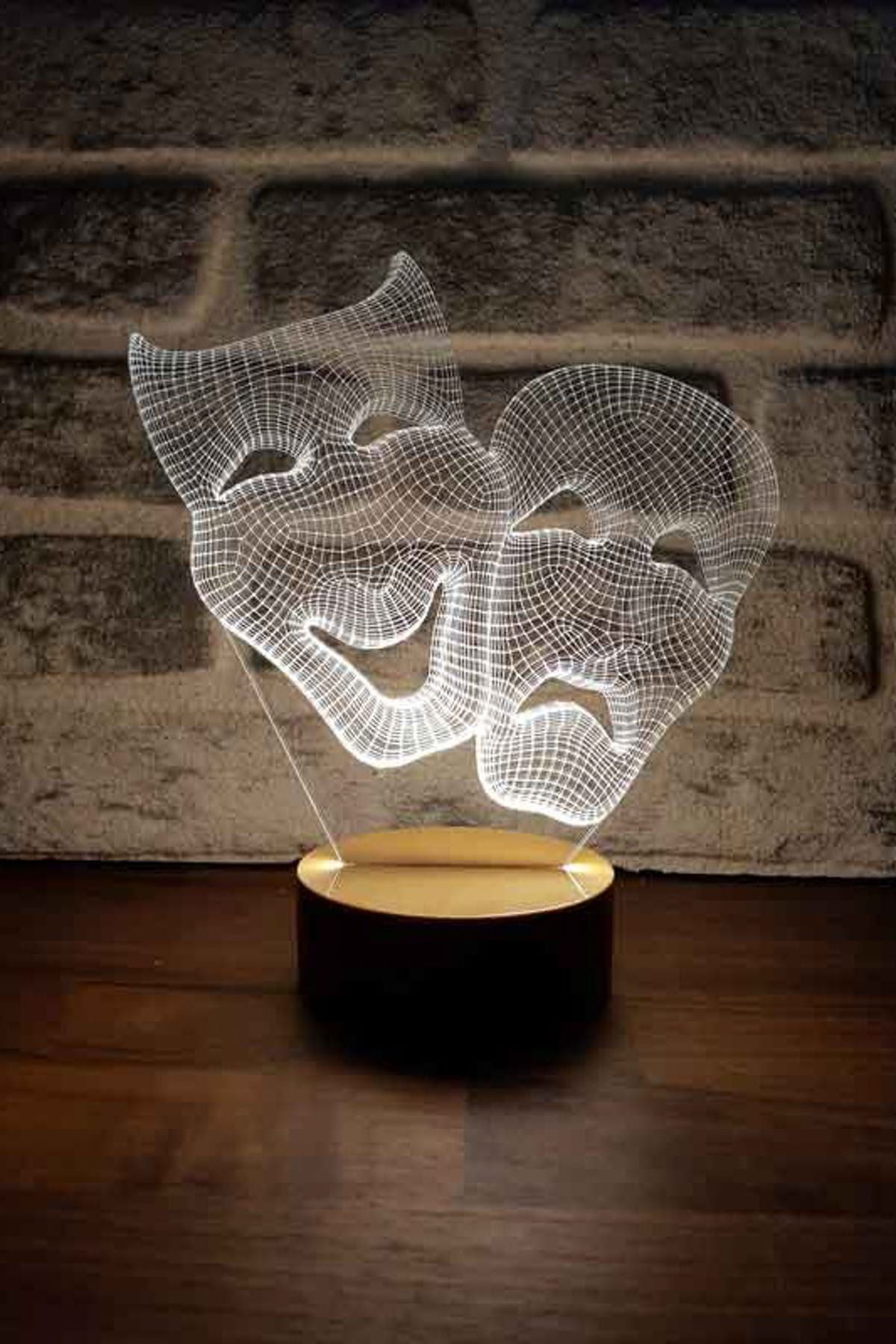 BYLAMP 3D Tiyatro Maskesi Lamba