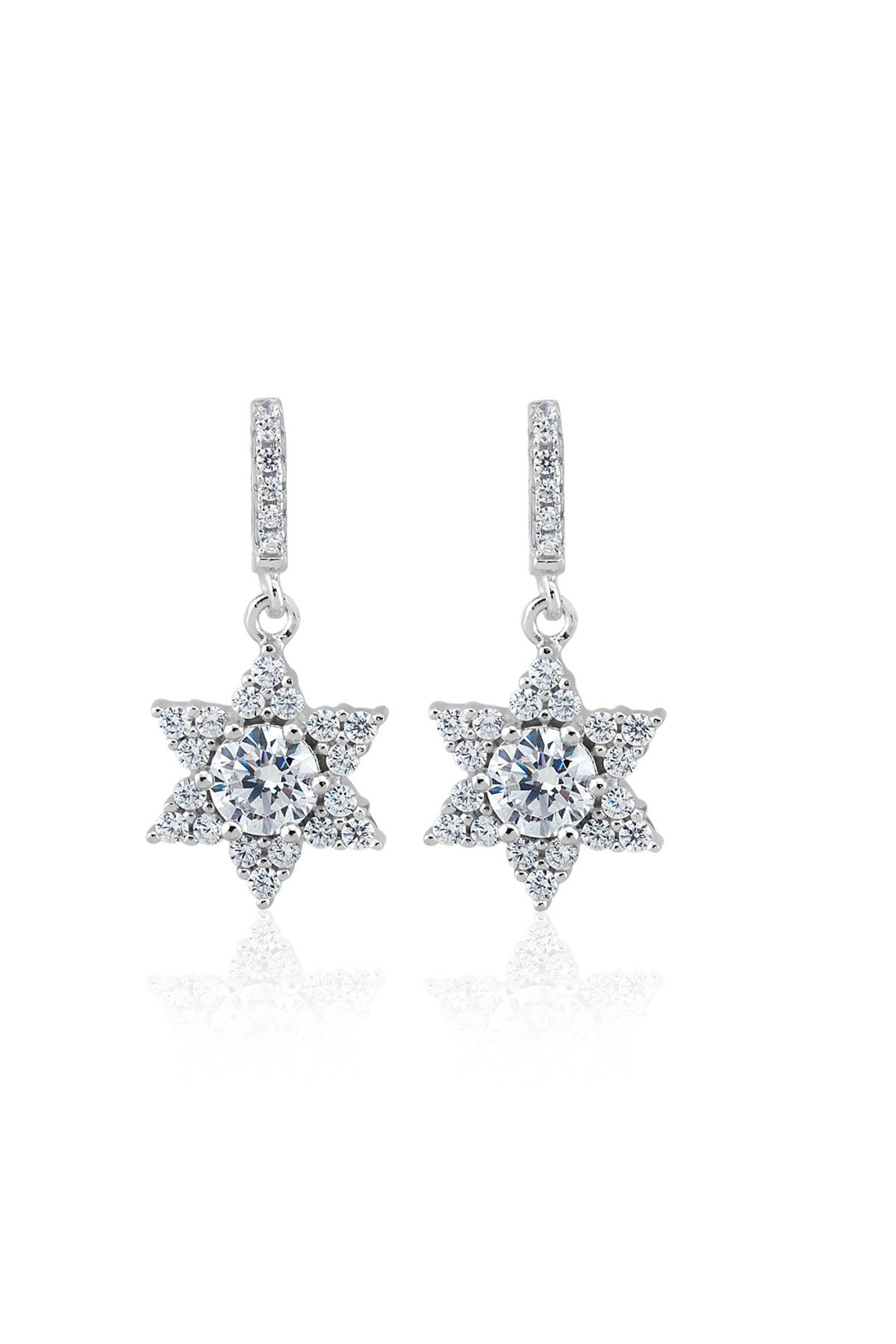 Carat Laboratories Kadın 1,42 Carat Fantezi Küpe CE20821