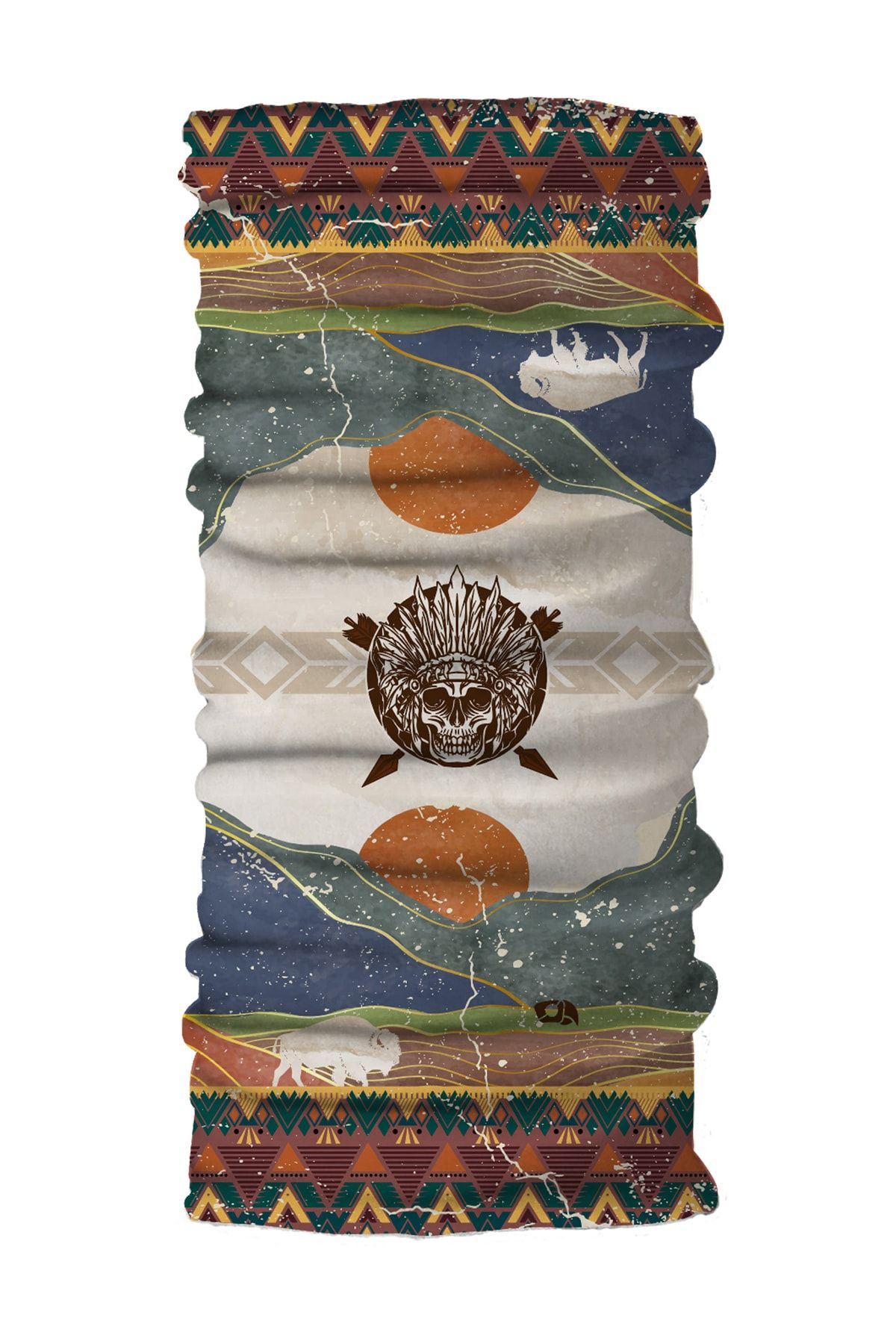 Pirate & Parrot Pirate And Parrot Shilah Unisex Dikişsiz Motor Bisiklet Yüz Maskesi Bandana