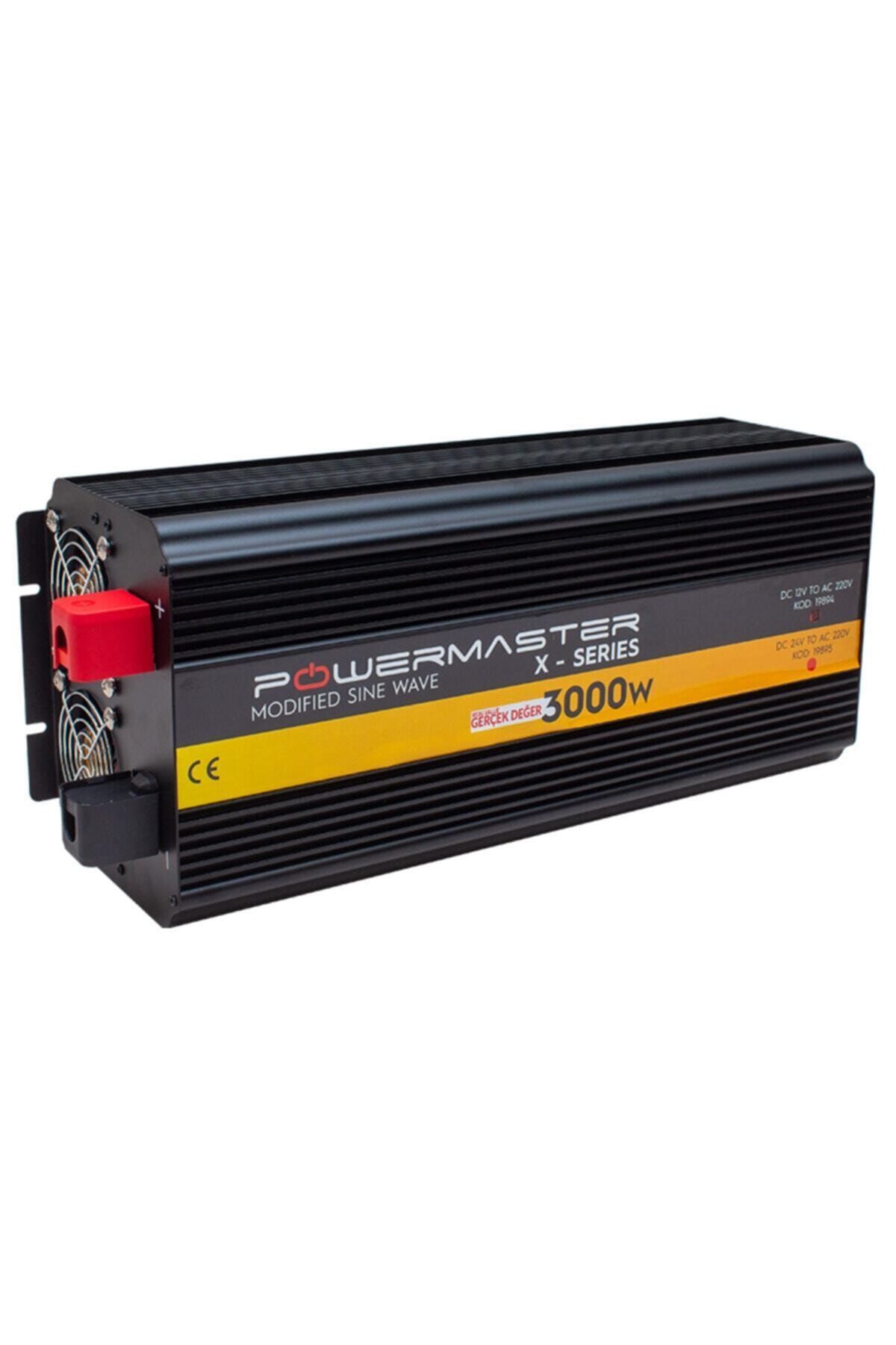 Powermaster Pwr3000-12 12-220v 12v 3000w Modıfıed Sınus Wave Inverter