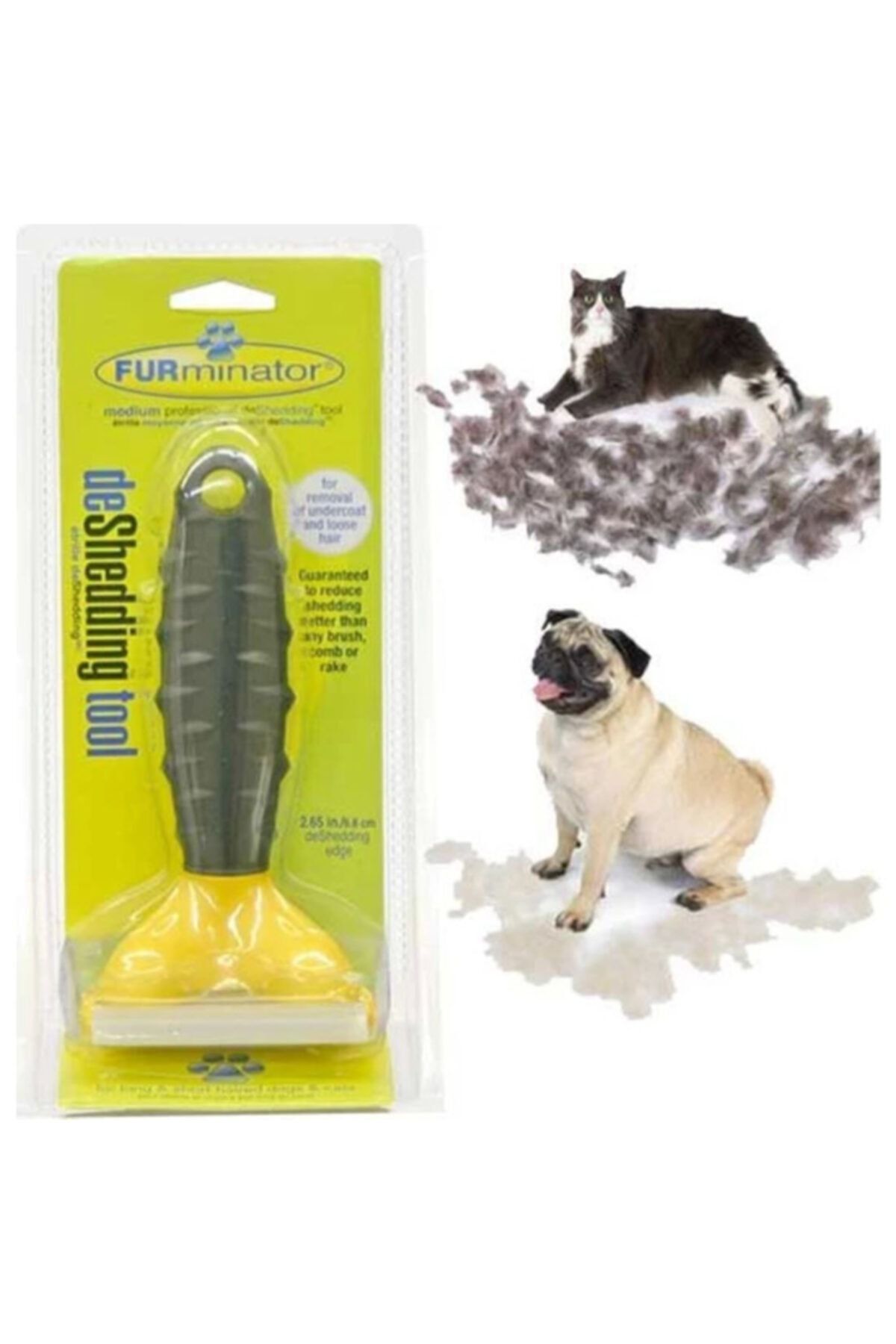 Furminator Kedi Köpek Tüy Tarağı Small 4 - 5 Cm