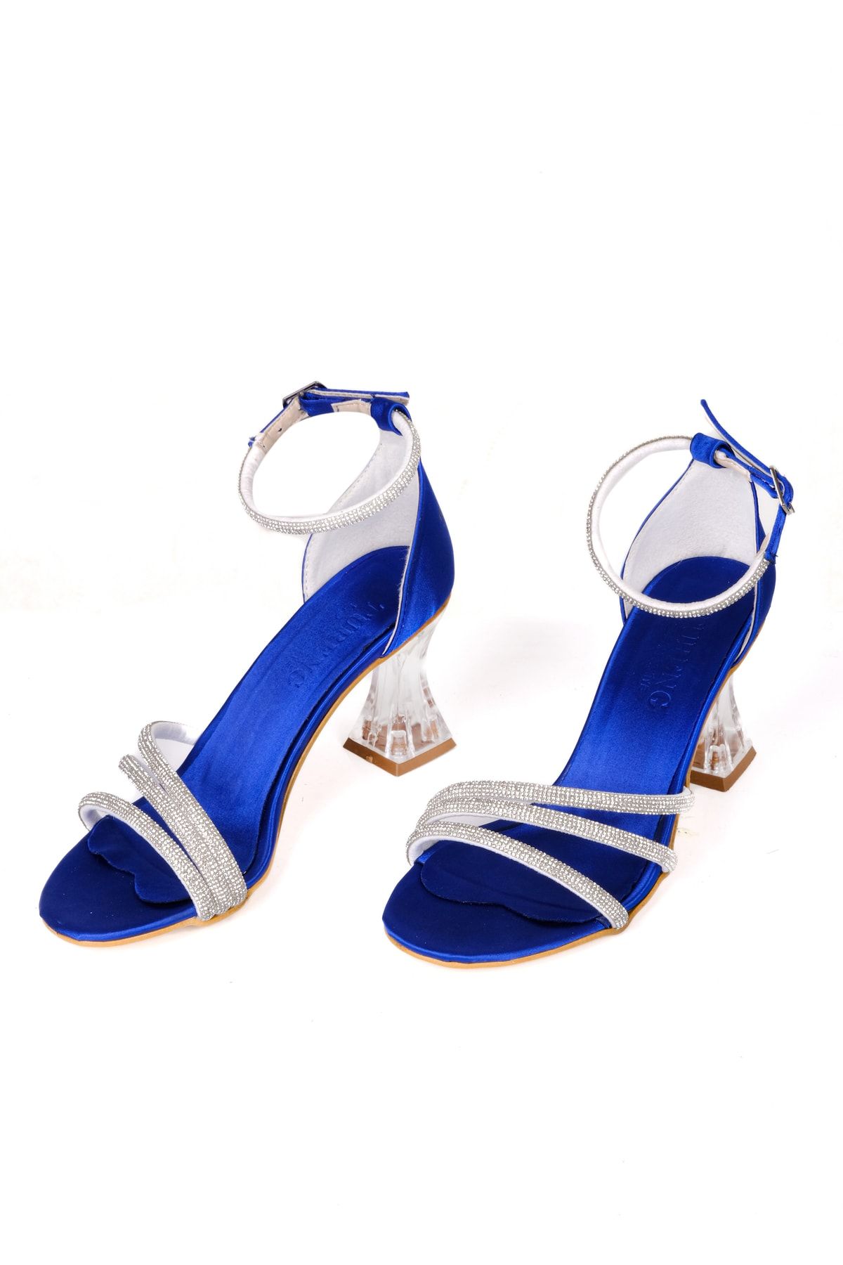 Womens navy blue dress sandals deals