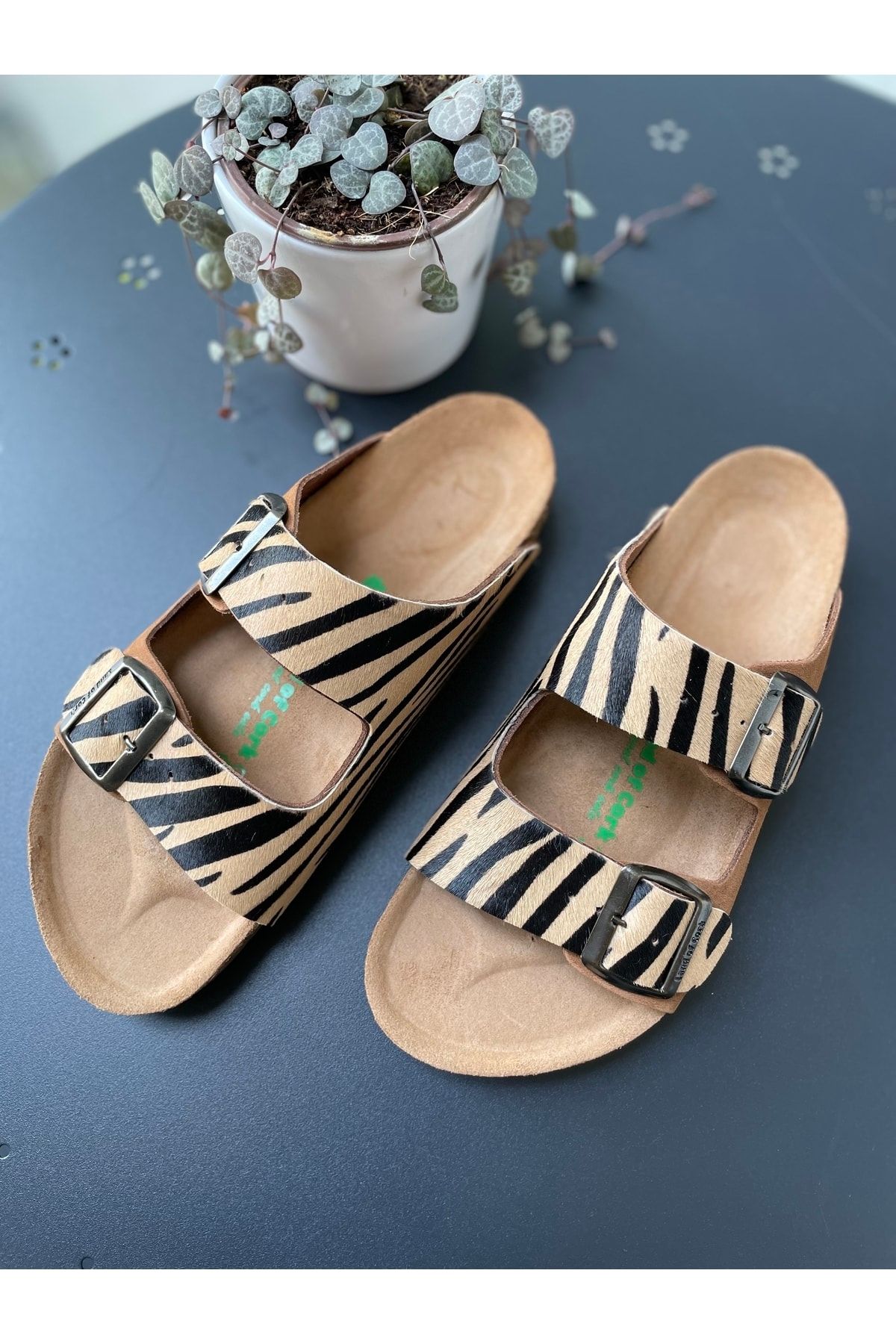 Natural on sale cork sandals