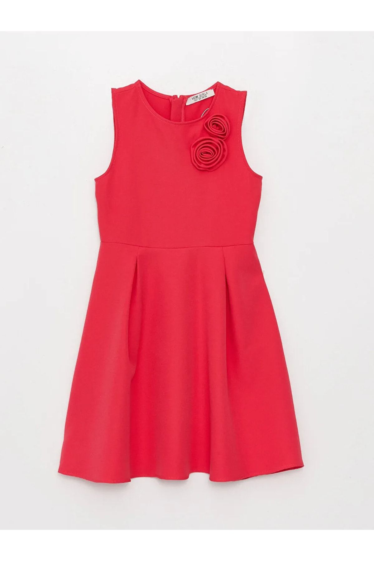 LC Waikiki Lcw Kids Crew Neck Girl s Dress Trendyol