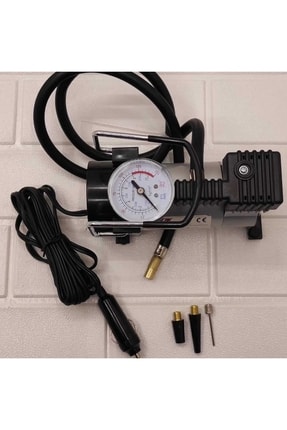Oto Araç Pompa 150 Psi 12v Çakmaklık Girişli Metal Gövde Hava Kompresörü Image 1