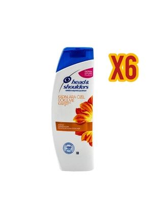 Head&shoulders Kepek Karşıtı Şampuan Kadınlara Özel Dökülme Karşıtı 350 Ml × 6 Adet Image 0