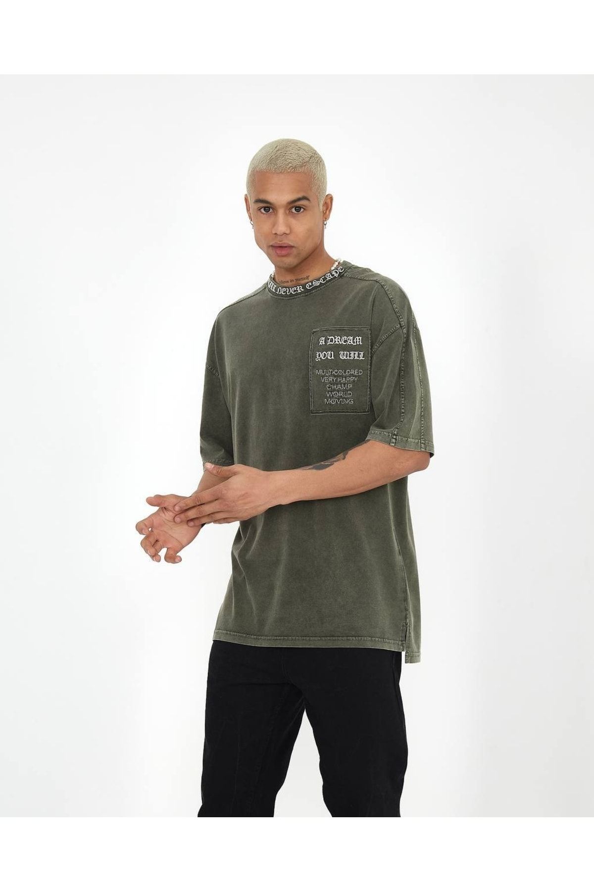 The Champ Clothing Men s Oversize Short Sleeve Crew Neck Bellows