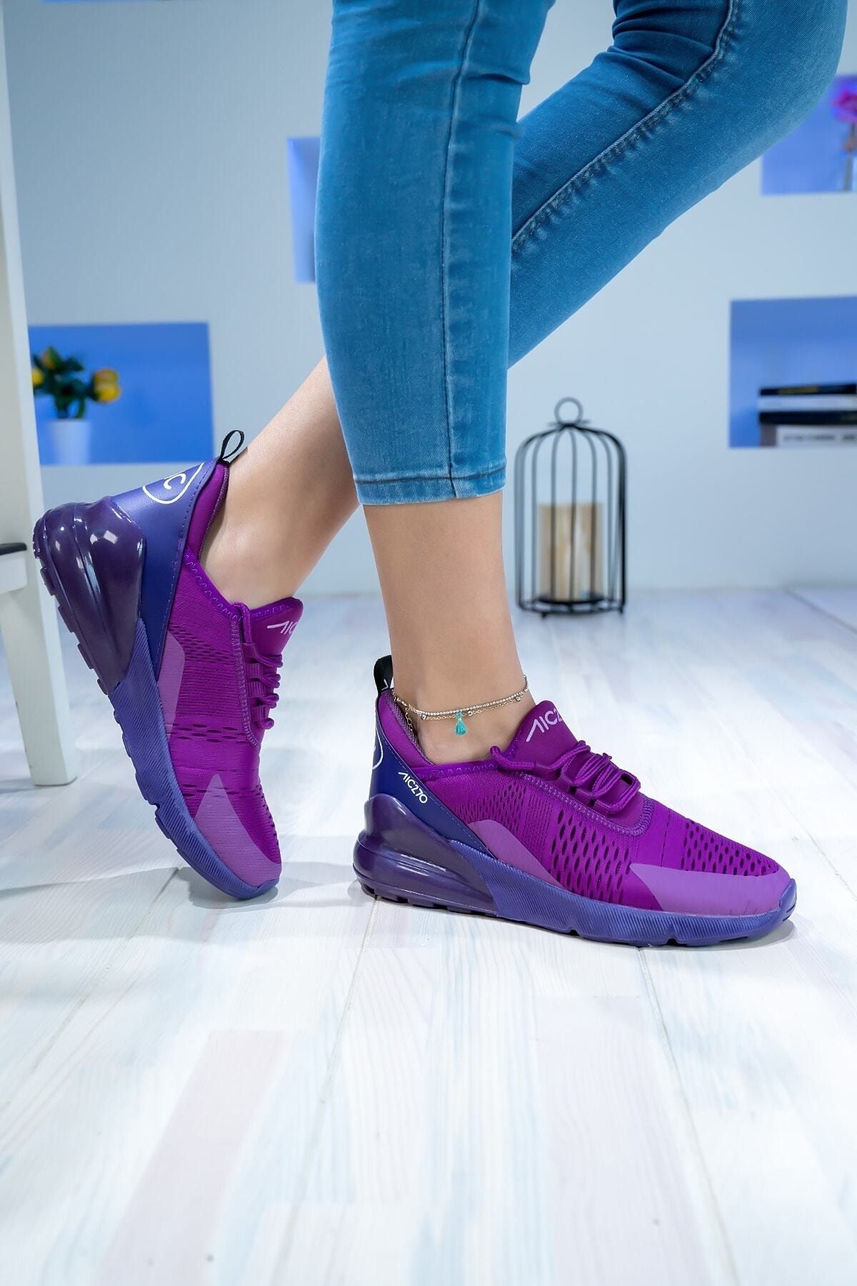 Bartrobel Women s Purple Aic 270 Mesh High Quality Daily Walking