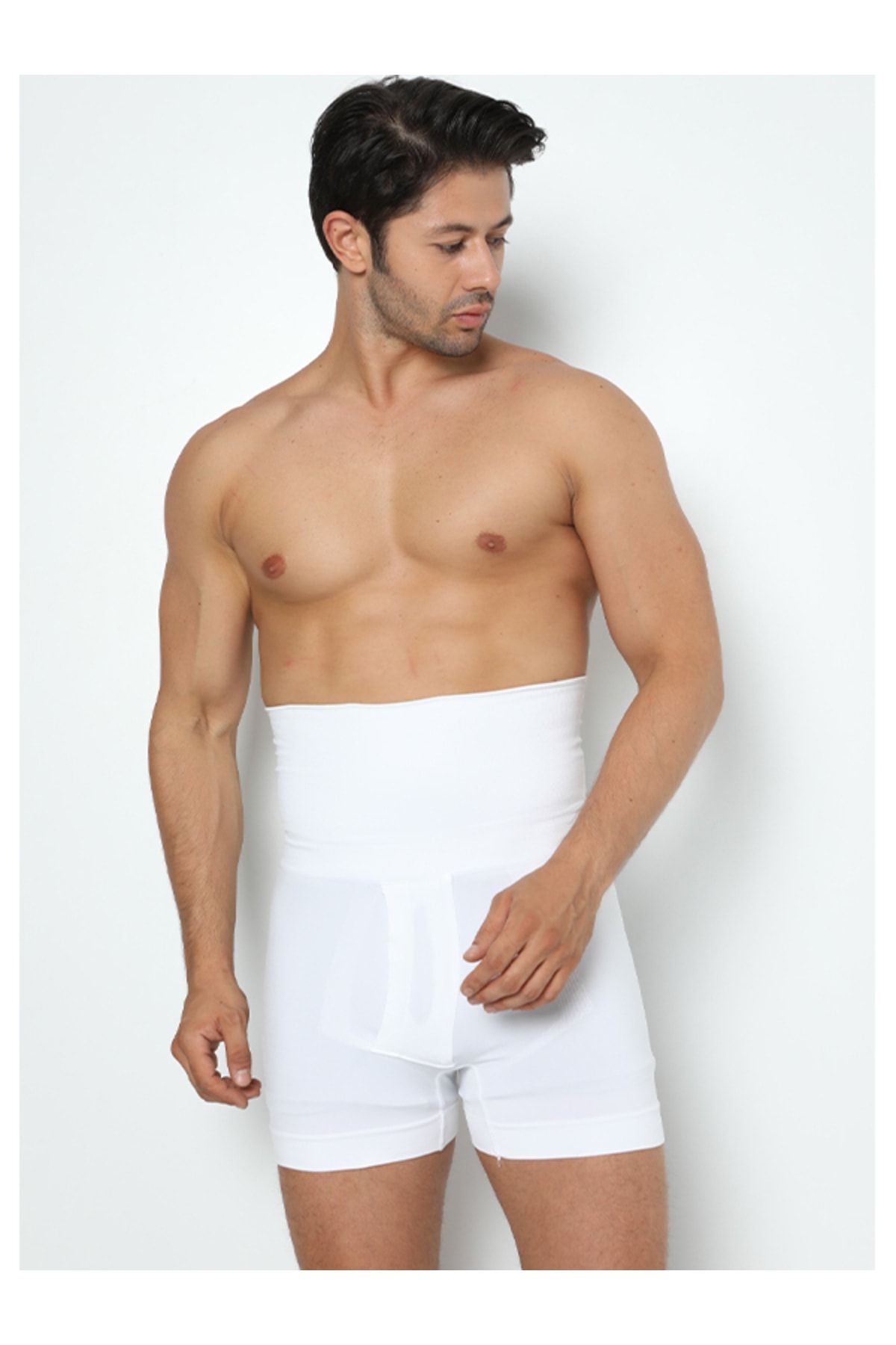 secret moda 5 Pieces Men's Seamless High Waist Belly Shapewear Firming  Slimming Boxer Corset - Trendyol