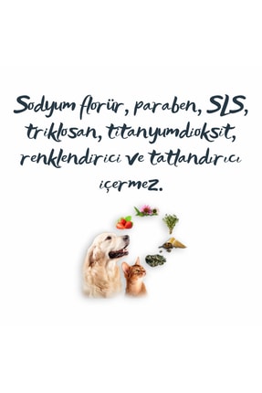 %100 Doğal Aktif Bileşenli Kedi Köpek Diş Macunu + 1 Adet Pembe Kapaklı Parmak Fırça Image 3