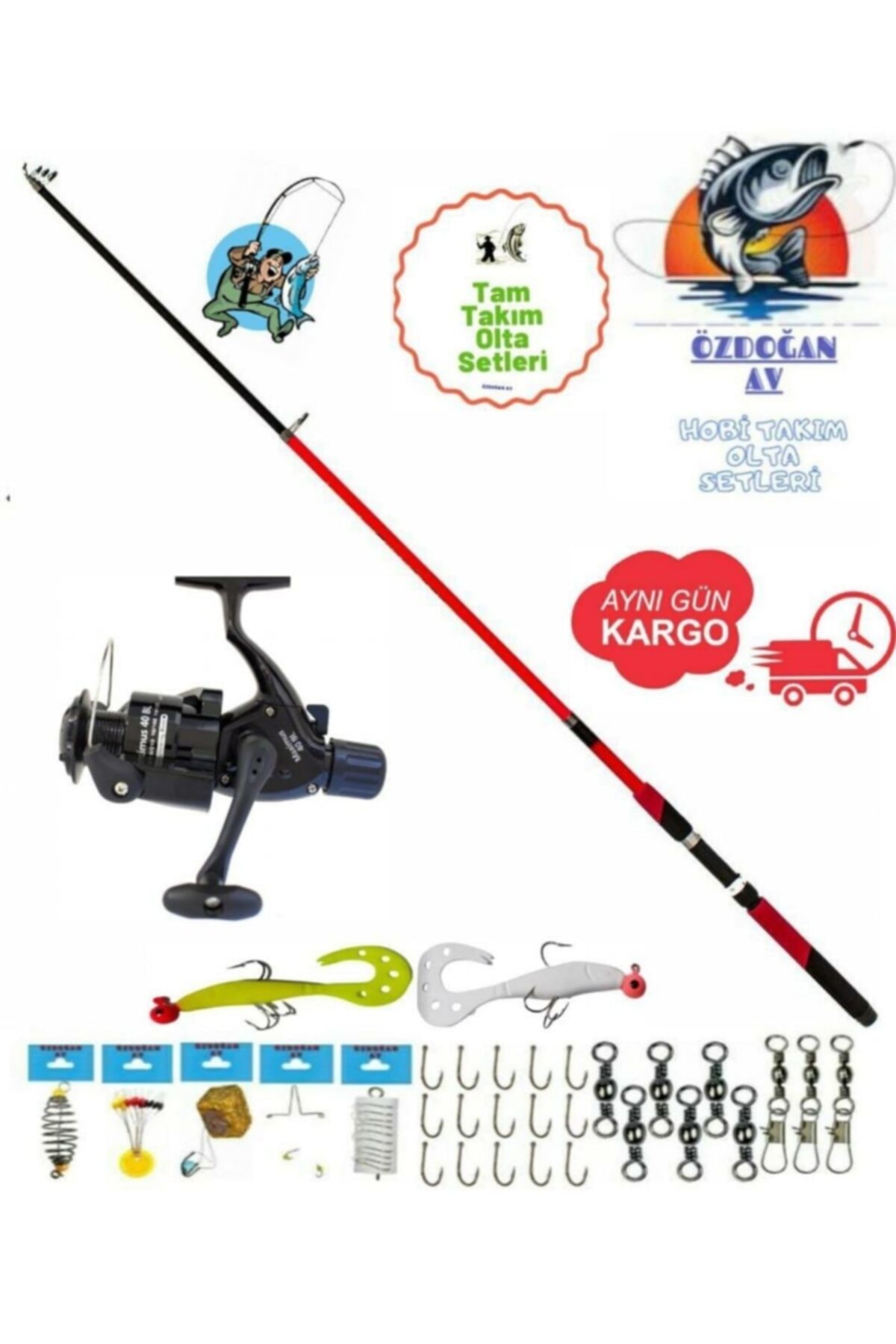 Remixon Speed 300 Cm & Maximus 40 Yeni Sezon Takım Olta Seti