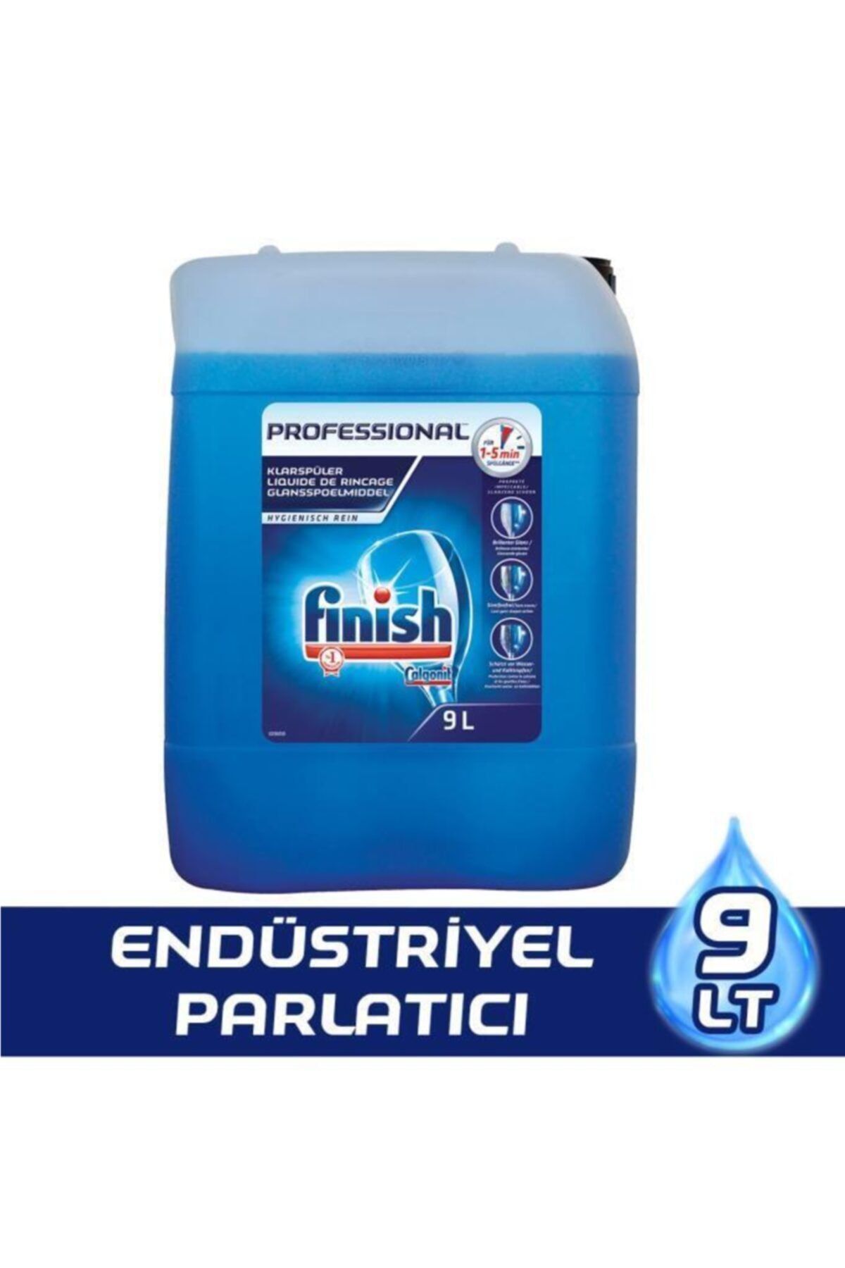 Finish Endüstriyel Bulaşık Makinesi Parlatıcısı 9 Litre