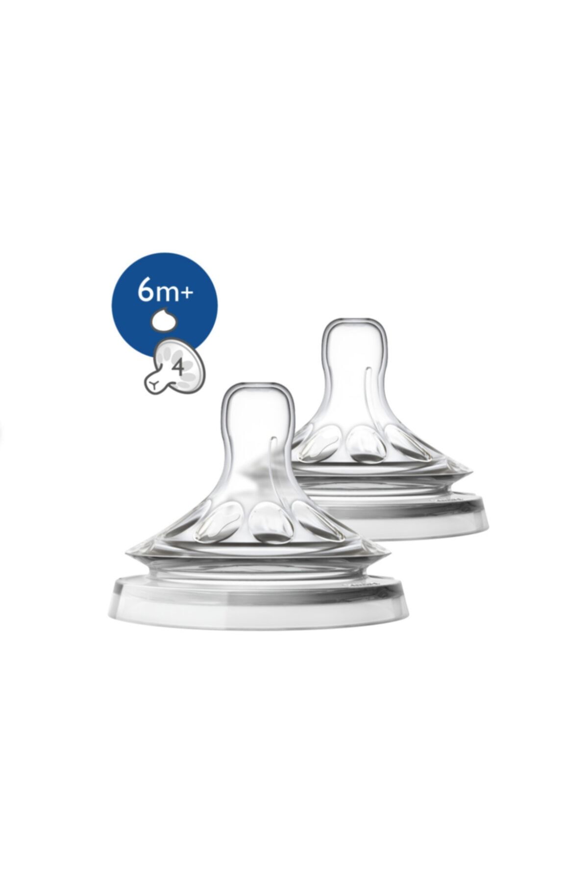 Philips Avent Natural Biberon Emziği Y Kesik 6m+ 2'li Scf046/27