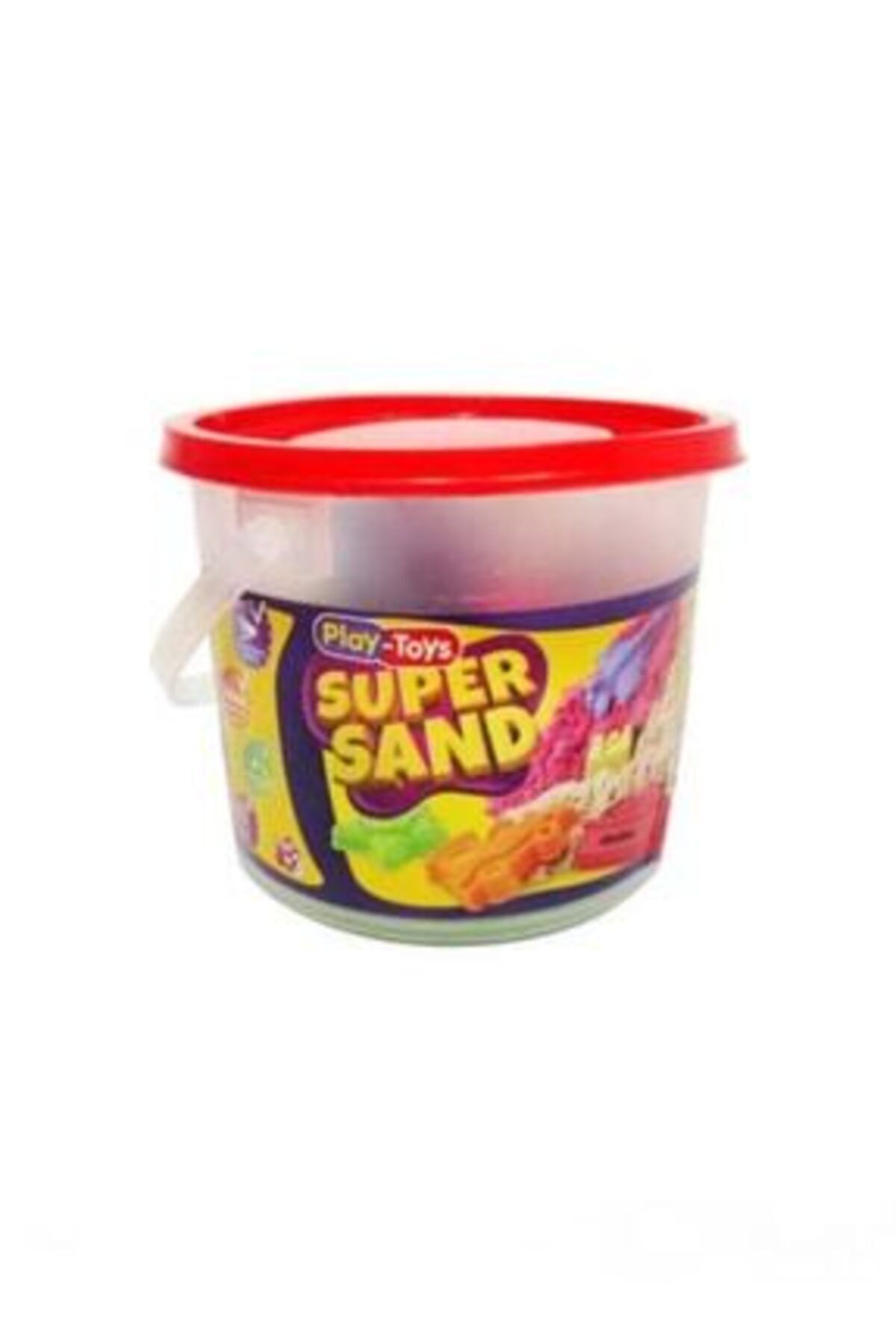 PlaytoysCA Play Toys Kovalı Kalıplı Kinetik Kum 500g