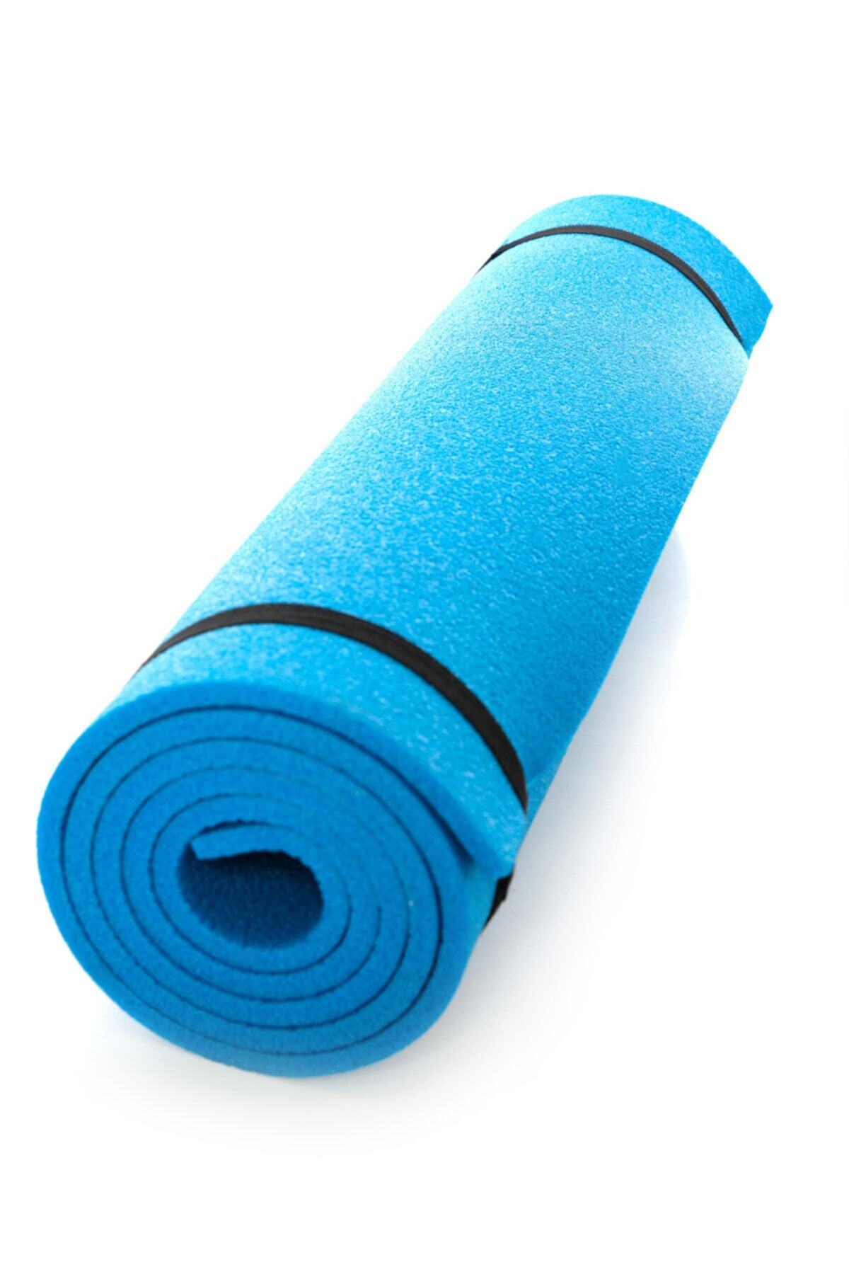 Bermody Mavi 9 mm Pilates Yoga Kamp ve Spor Matı