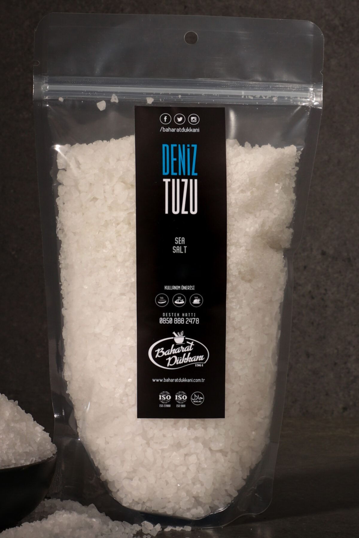 Baharat Dükkanı Deniz Tuzu (granül) 2000gr