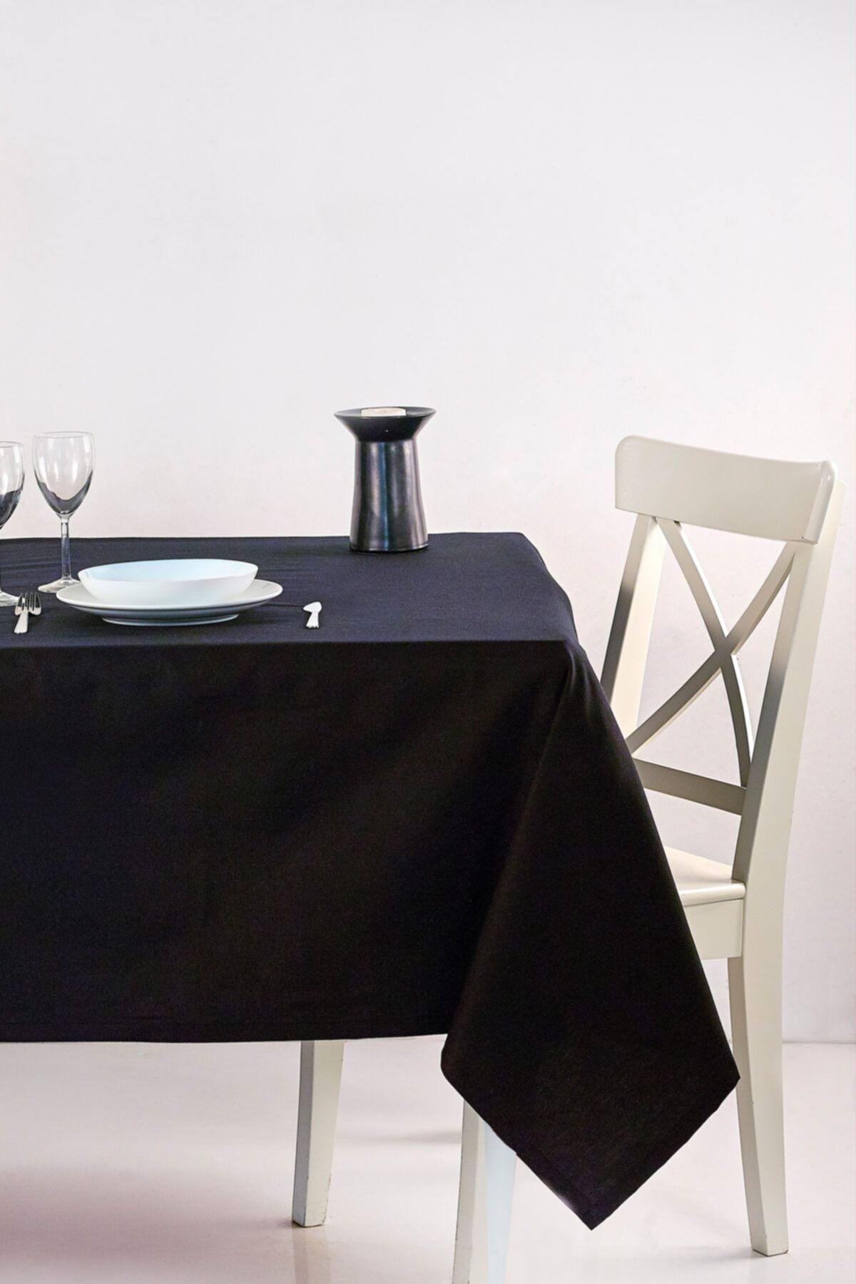 DENIZLI CONCEPT Roma Masa Örtüsü 170X220 Siyah