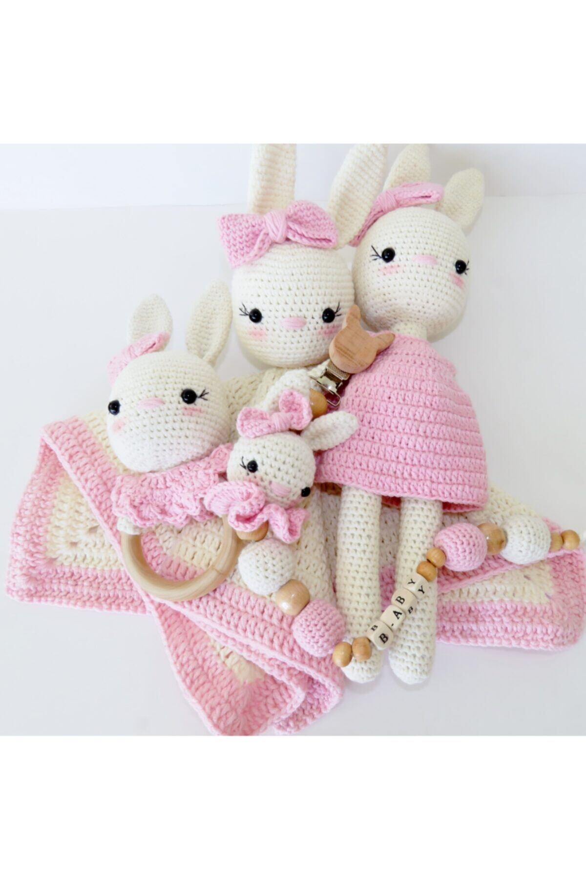 Quezzquality Amigurumi Tavşan Uyku Arkadaşım