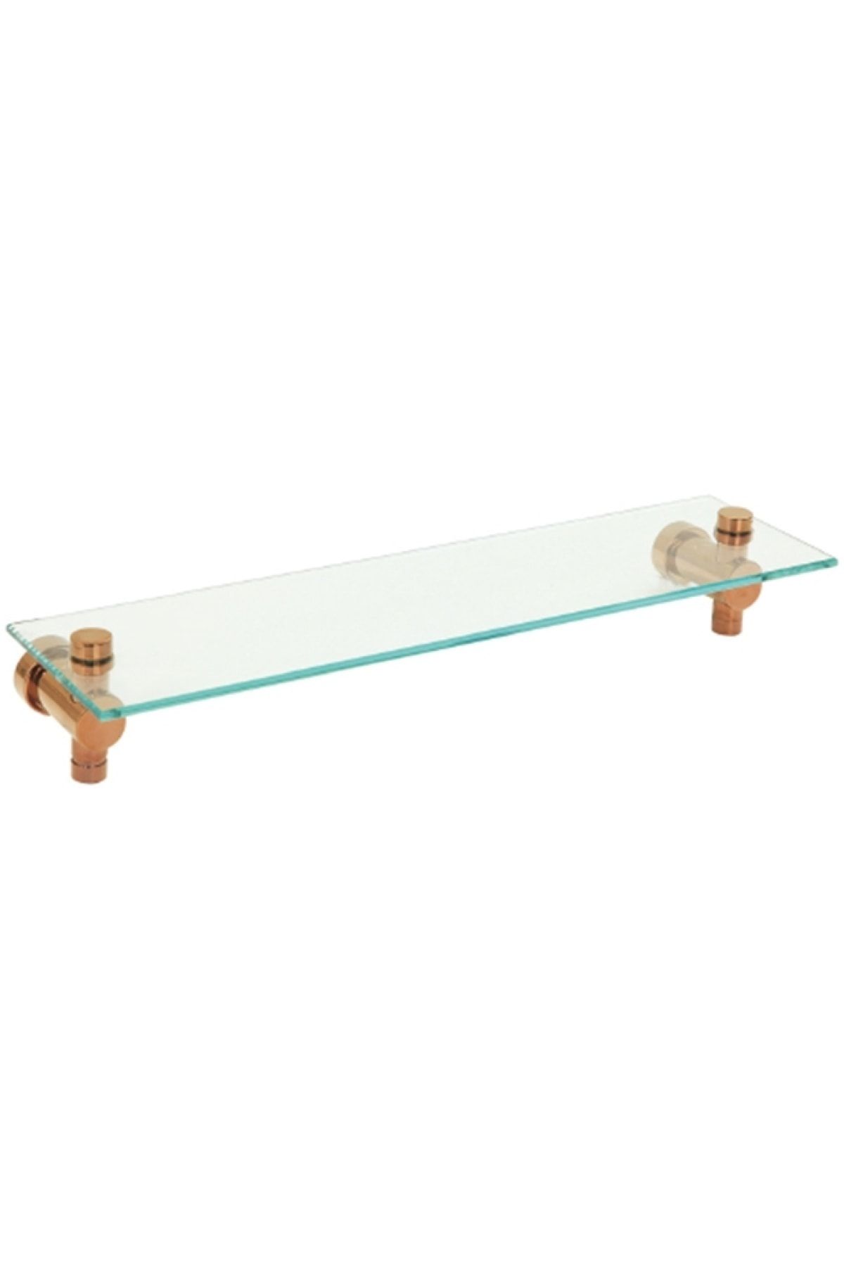 COMFORTBANYO Utopıc Rose Cam Etejer %100 Pirinç Ayak 8503