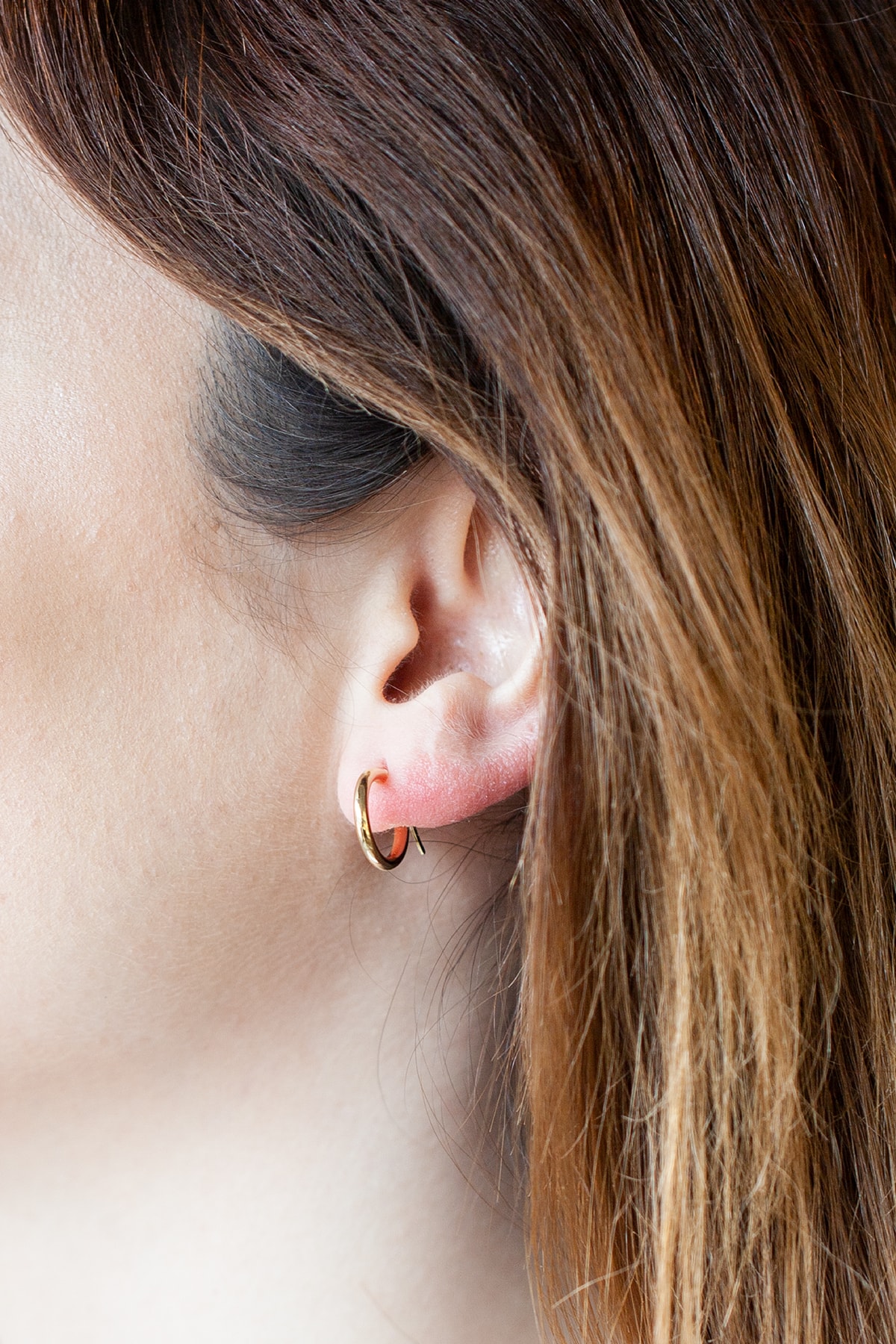 Cenova Kuyumculuk 14 Ayar Altın Küçük Boy Klasik Halka Küpe (14MM)