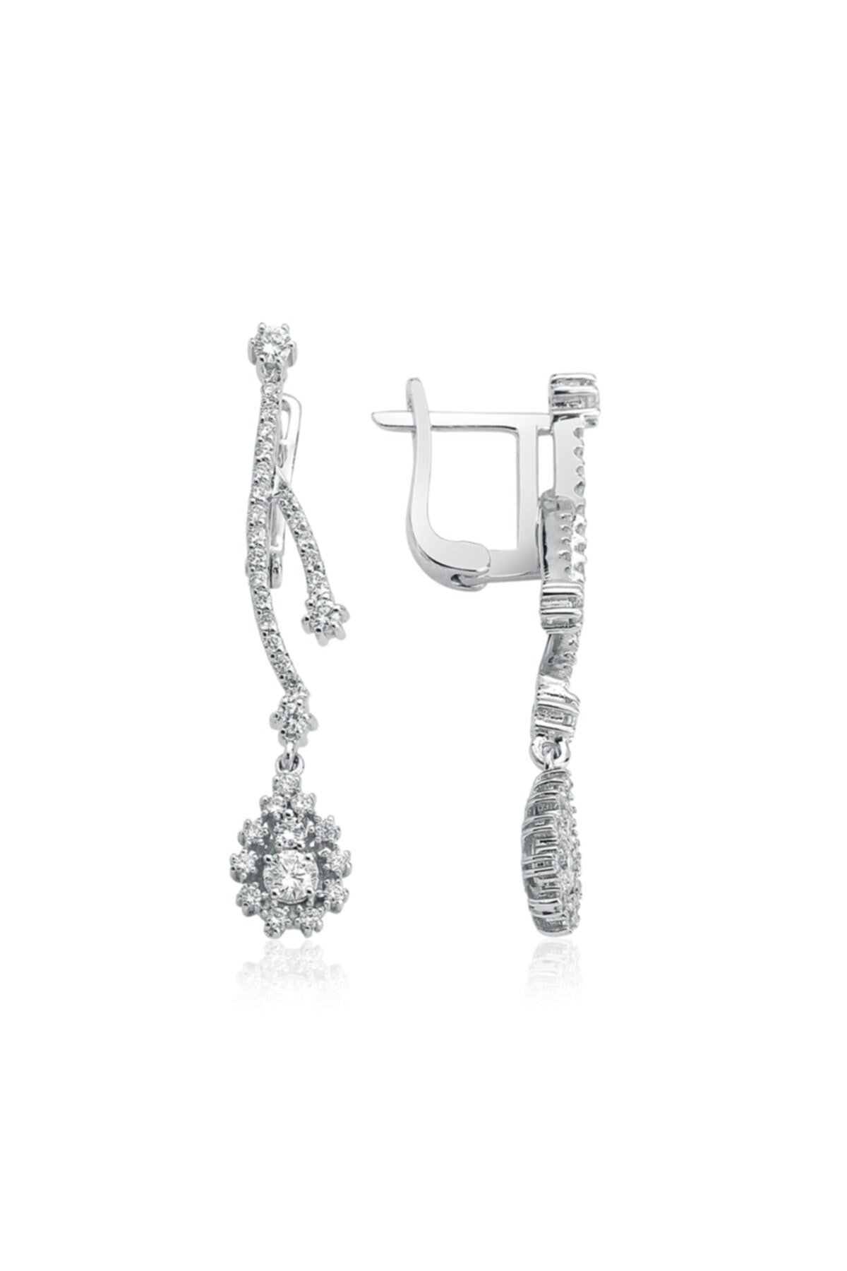 Barok Diamond Pırlanta Küpe 0.83 Ct 18k