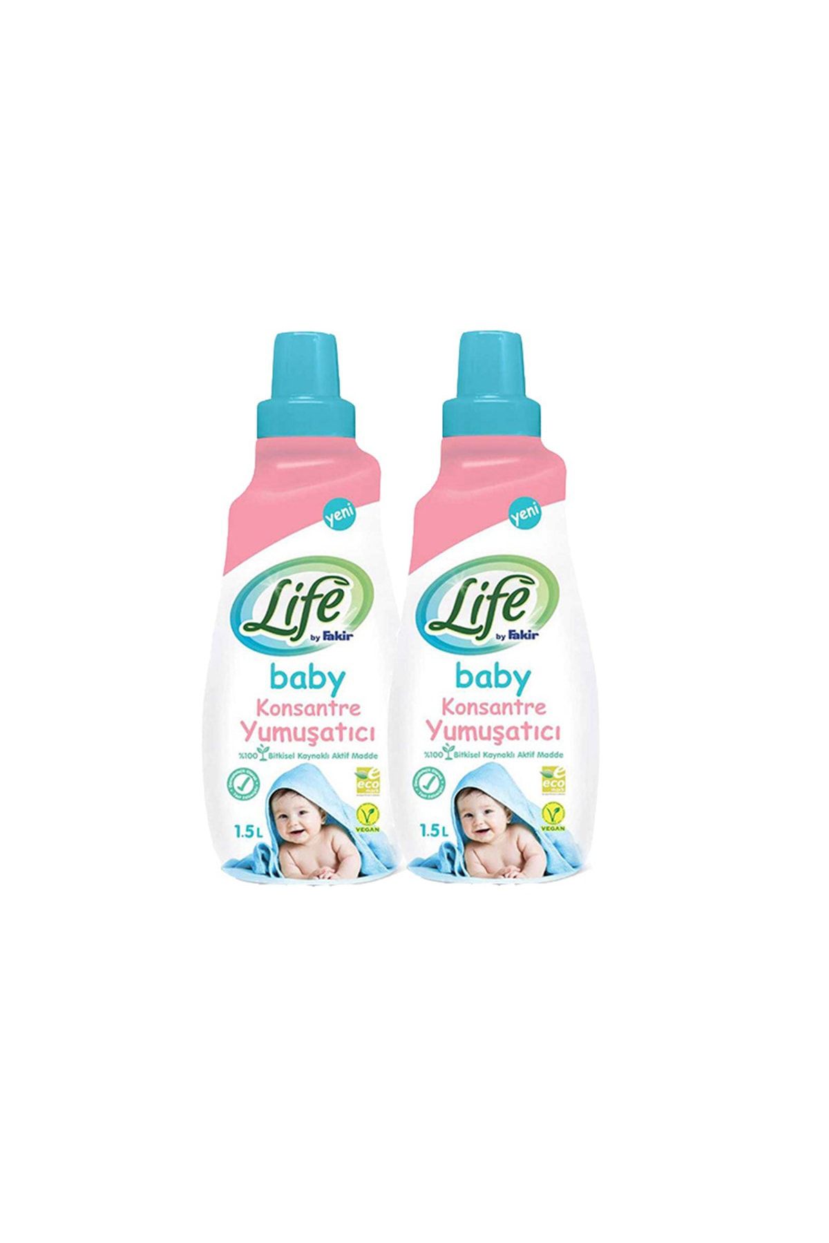 Fakir Life By Baby Konsantre Yumuşatıcı 1,5 lt X 2'li