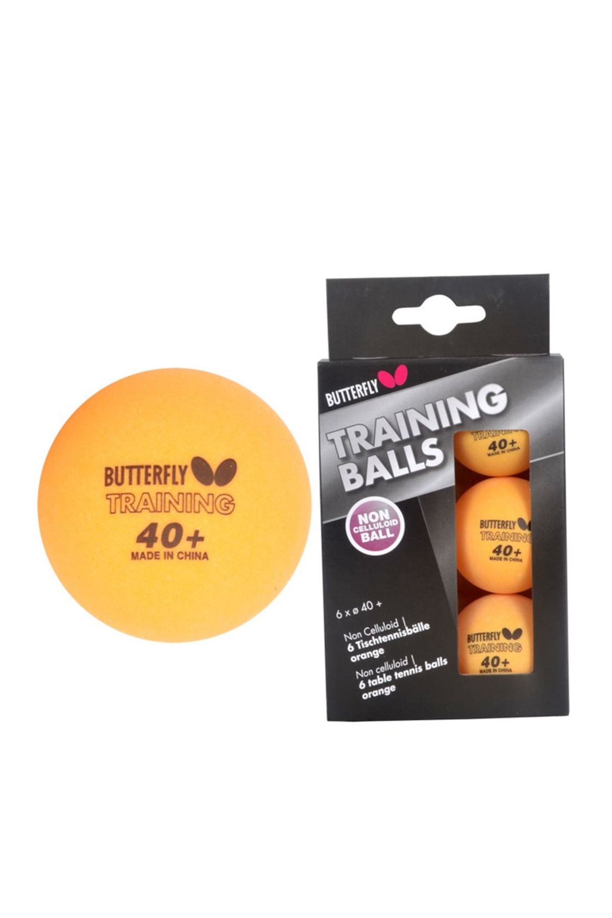 butterfly 85142 training 6 li 40 antrenman masa tenis topu turuncu fiyati yorumlari trendyol