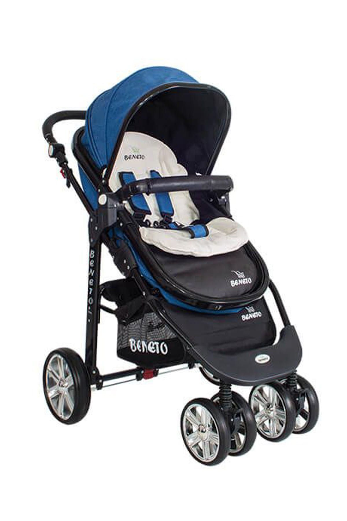 beneto bt 510 black line ana kucakli travel sistem bebek arabasi mavi fiyati yorumlari trendyol