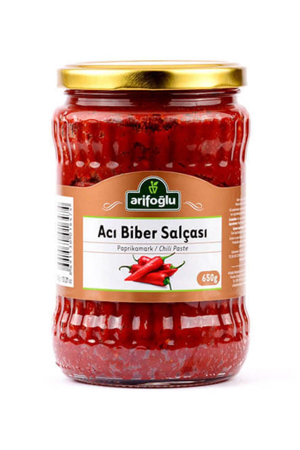 Arifoğlu Biber Salçası Acı 650g