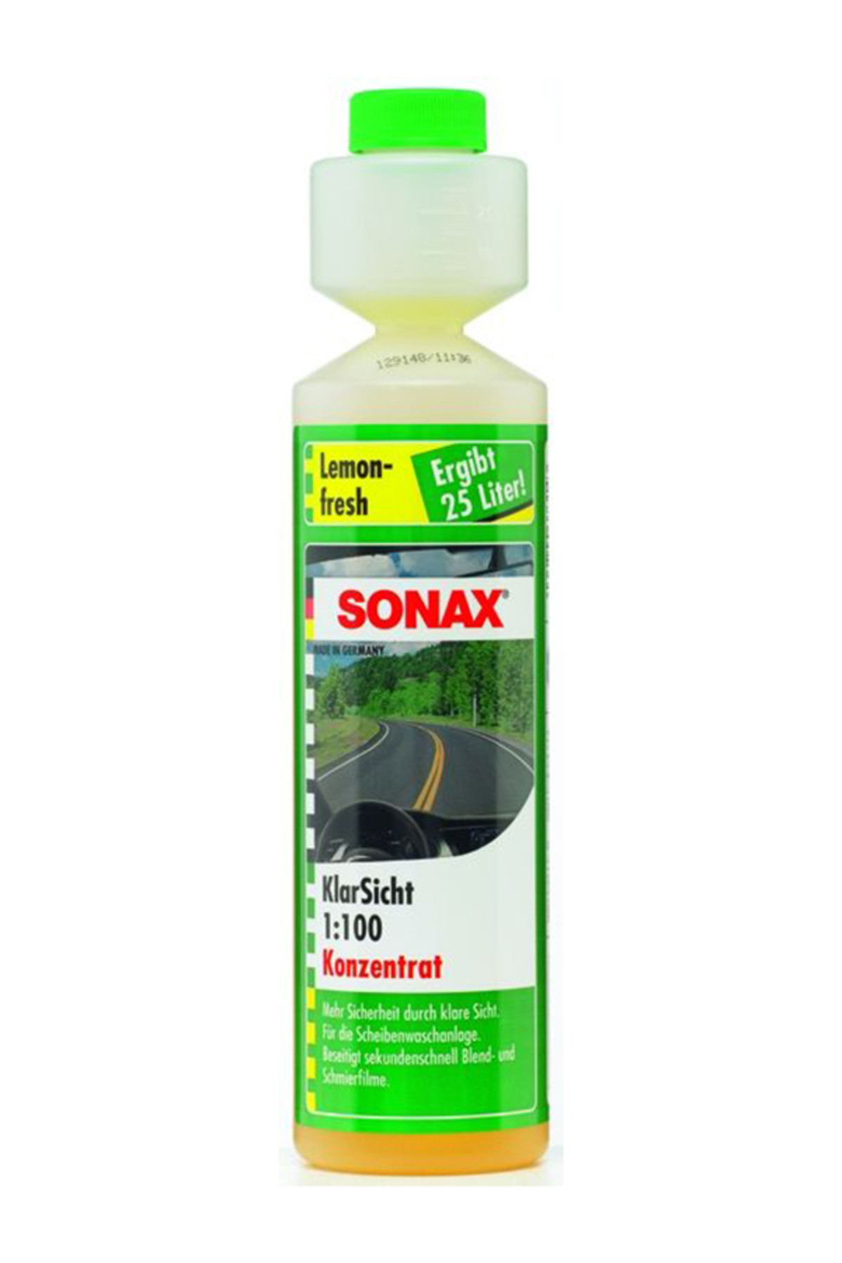 Sonax Konsantre Cam Suyu - Limon- 250ml