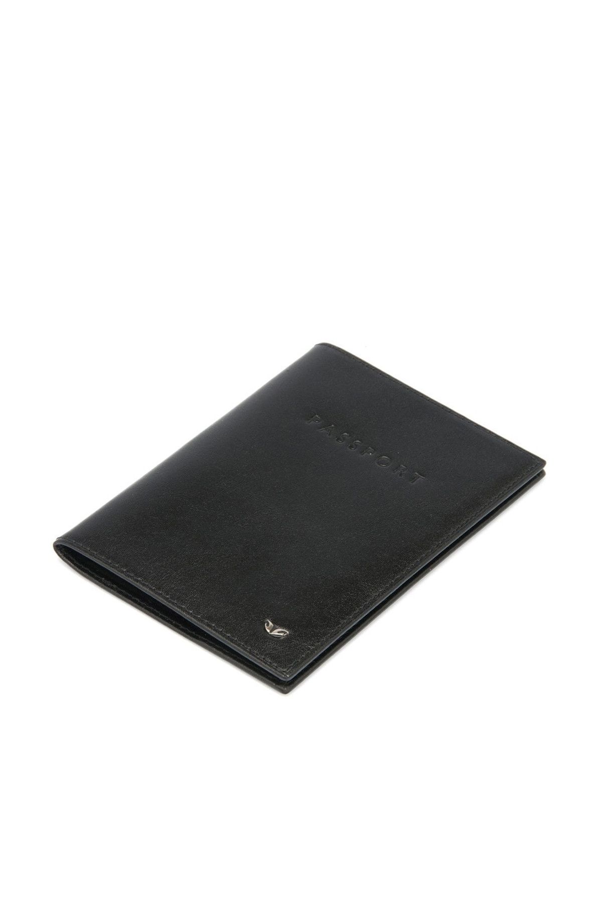 Tergan Hakiki Deri Siyah Unisex Pasaportluk S1PS00001200