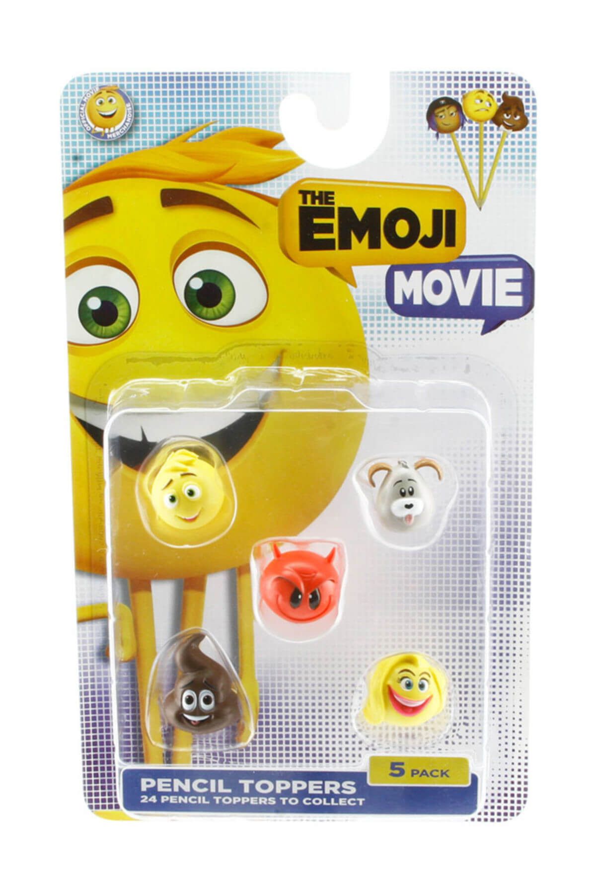 GIOCHI PREZIOSI Emoji Movie 5'Li Kalem Süsü Model 4 /