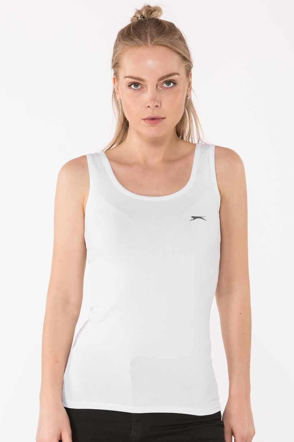 Slazenger Yasmın Kadın Atlet Beyaz St19tk034