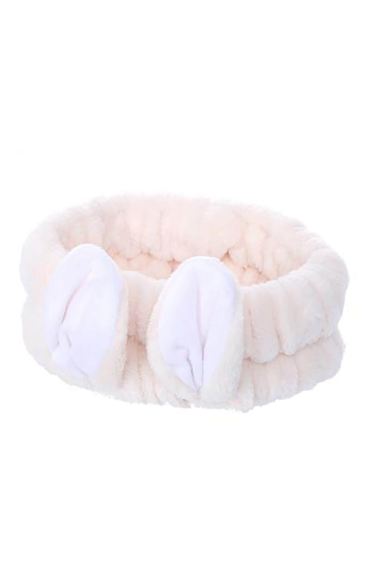 miniso tavsan kulakli havlu sac bandi krem fiyati yorumlari trendyol