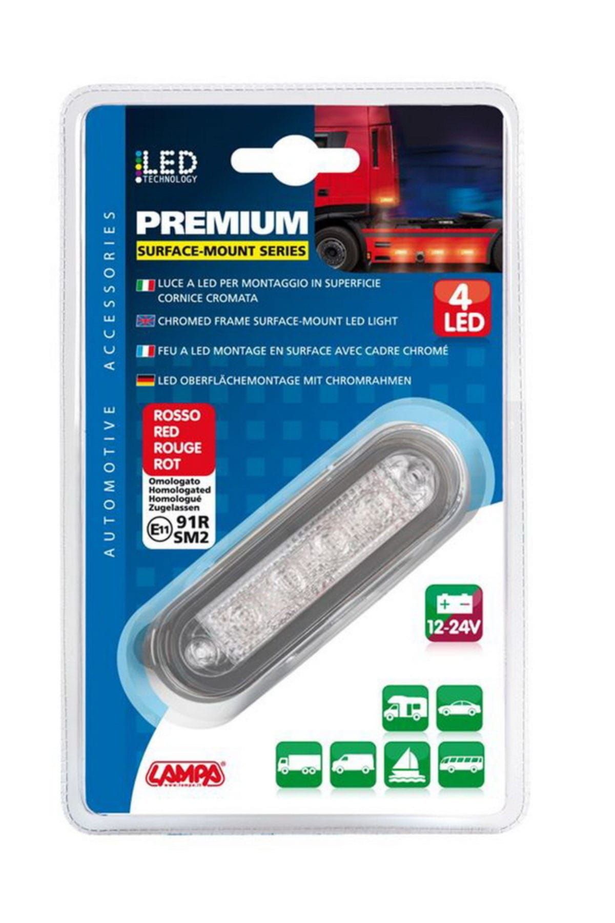 Lampa Premium 4 Beyaz Smd Led Lamba Yüzeye Monte (E11) 41498