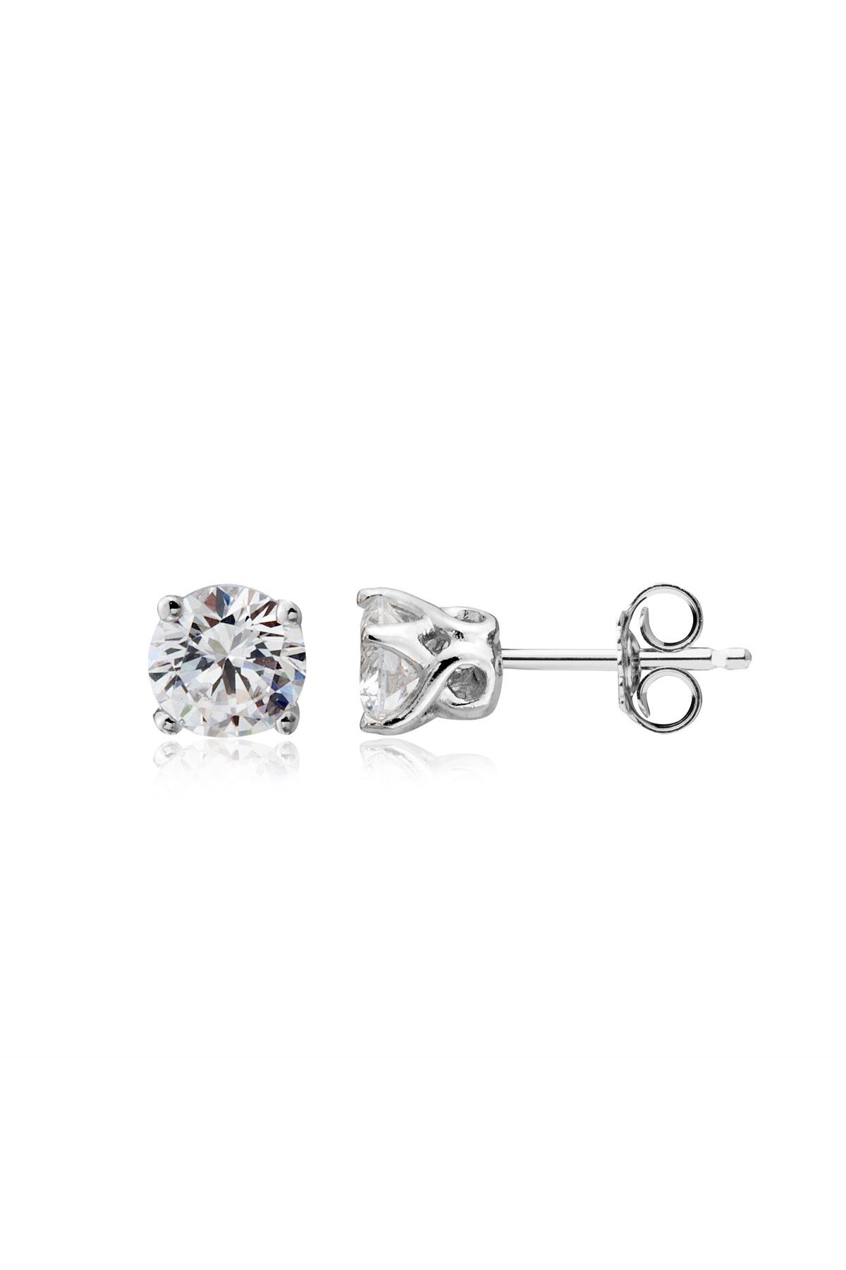 Carat Laboratories Kadın 0,5 Carat Tektaş Küpe CE20618