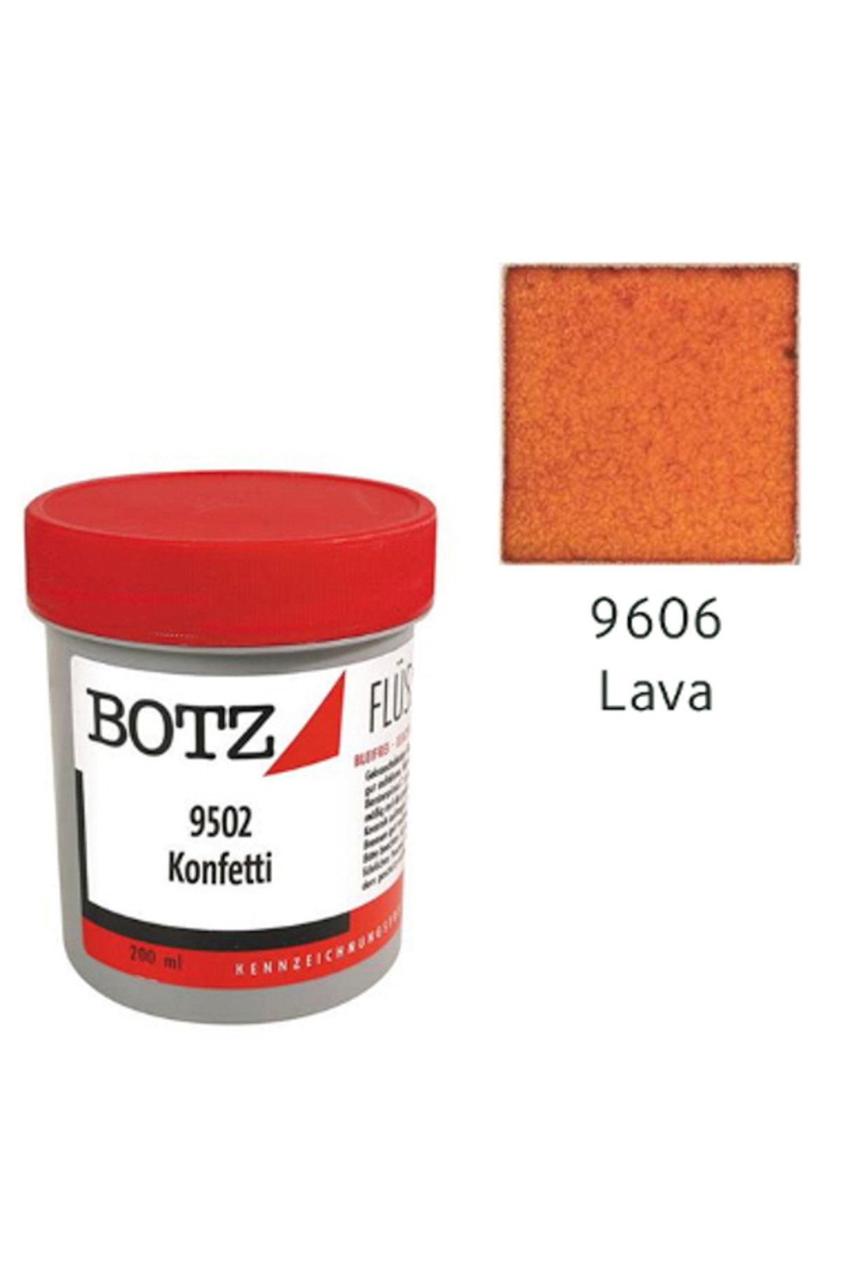 Botz Sır Boyası 200ml N:9606 Lava 5649891