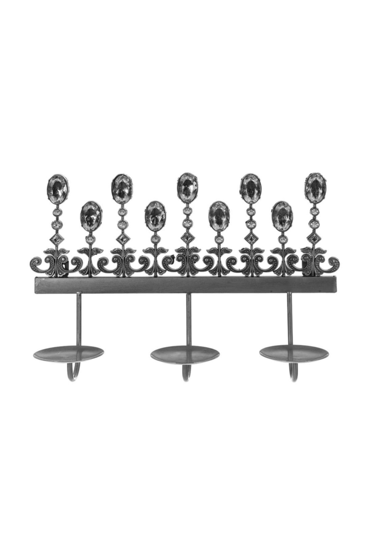 Vitale Raw Kristal Taşlı Duvar Mumluk AK.GA0001
