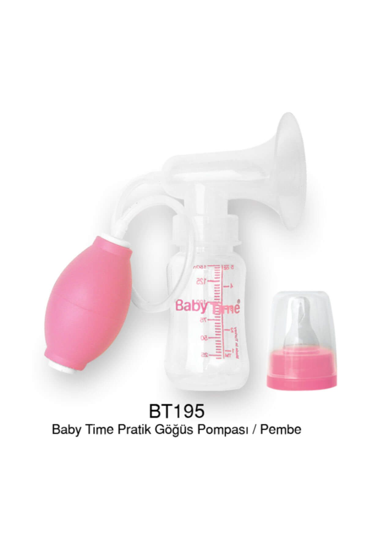 Babytime Pratik Göğüs Pompası - Pembe