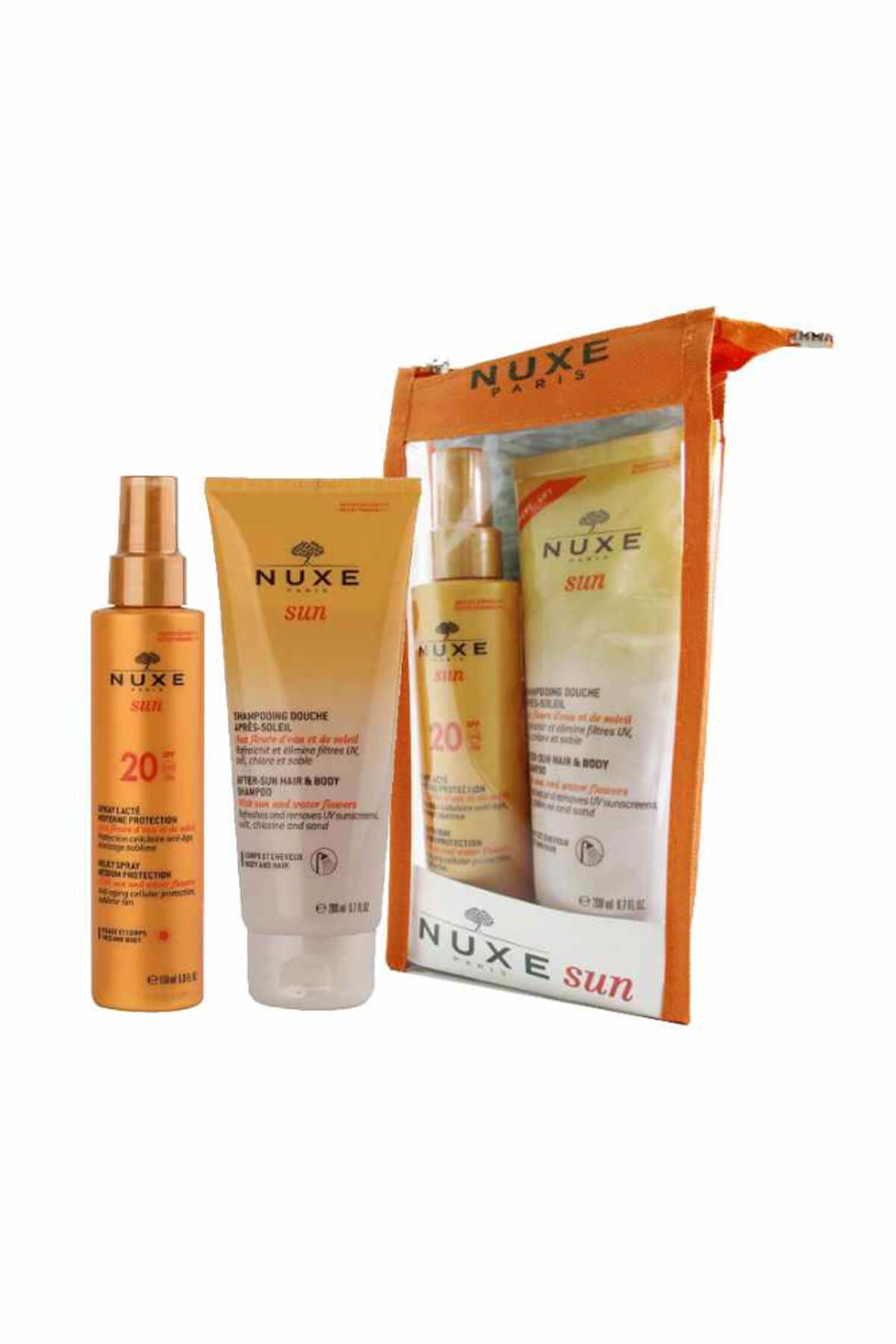 Nuxe Sun Spray Lacte Spf20 150 ml + After Sun 100 ml Güneş Losyonu 30175855k16