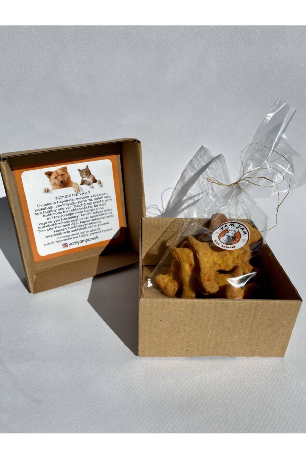 YamYam Ton Balıklı %100 Doğal Katkısız Köpek Bisküvisi 500 Gr.