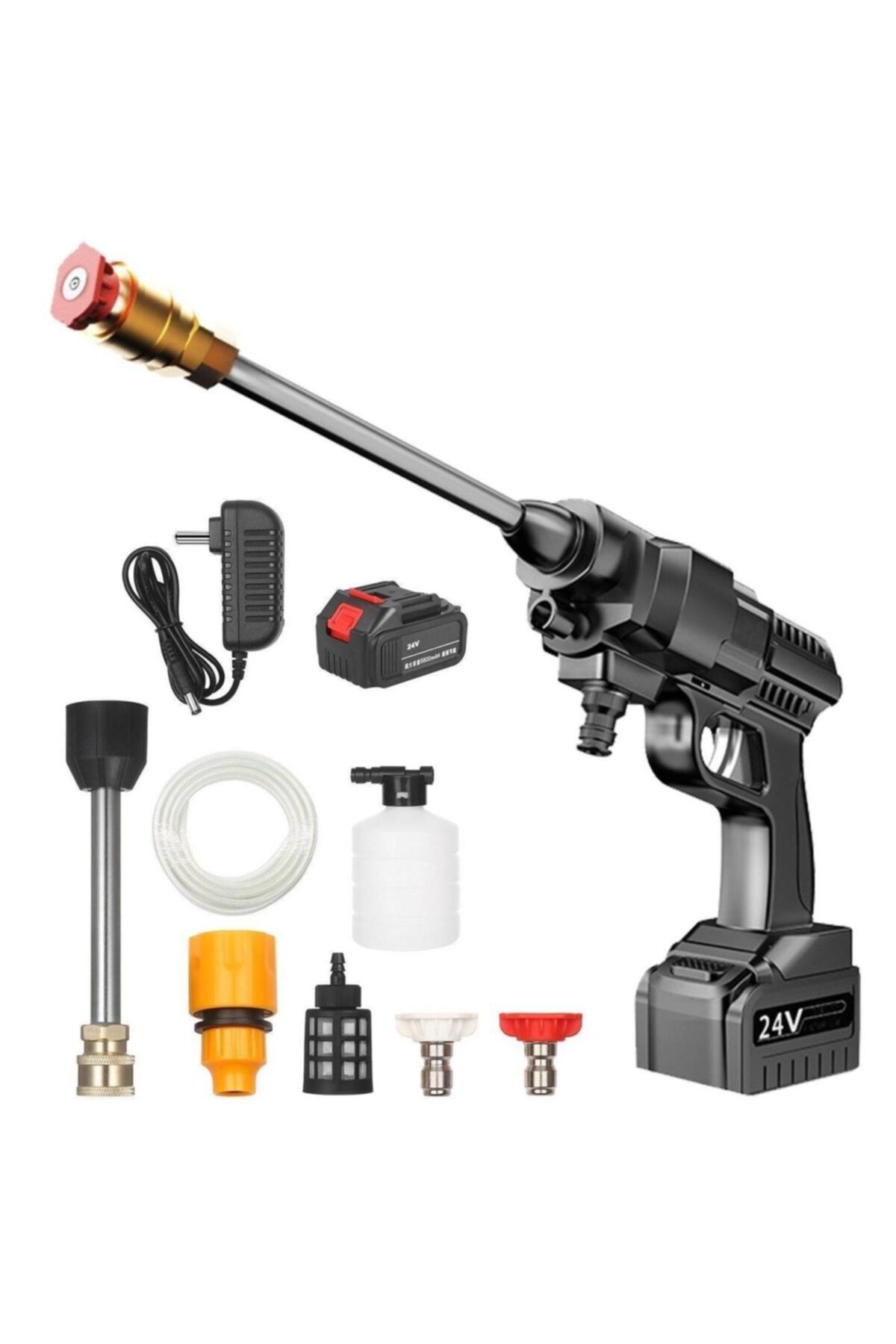 handwerker 24v 5600 Mah Lityum Akülü Basınçlı Yıkama Makinesi